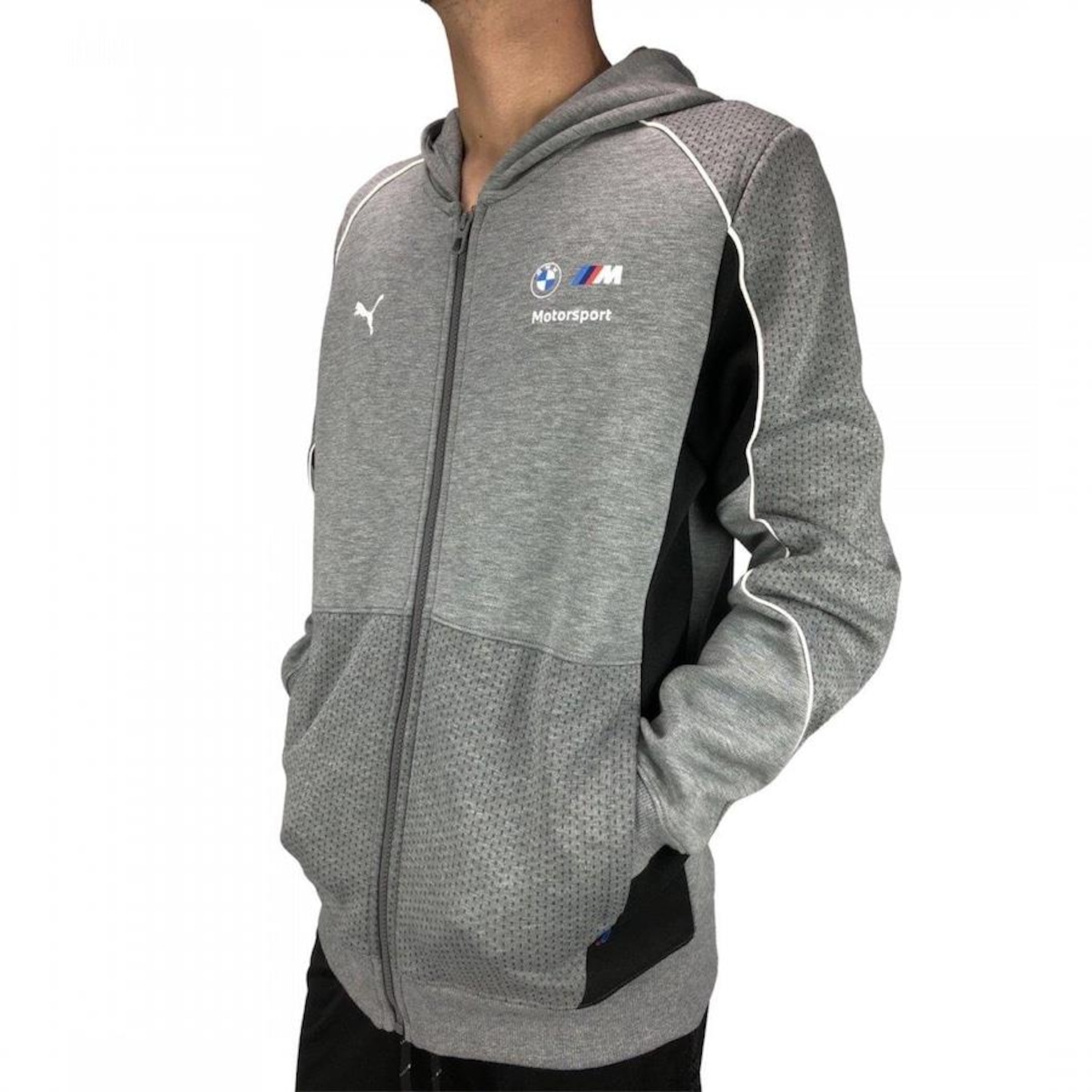 Jaqueta Puma Bmw Motorsport Sweat Masculina - Foto 2