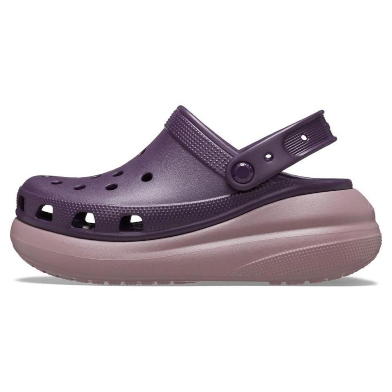 Sandália Crocs Classic Crush Platform Clog - Unissex - Foto 3