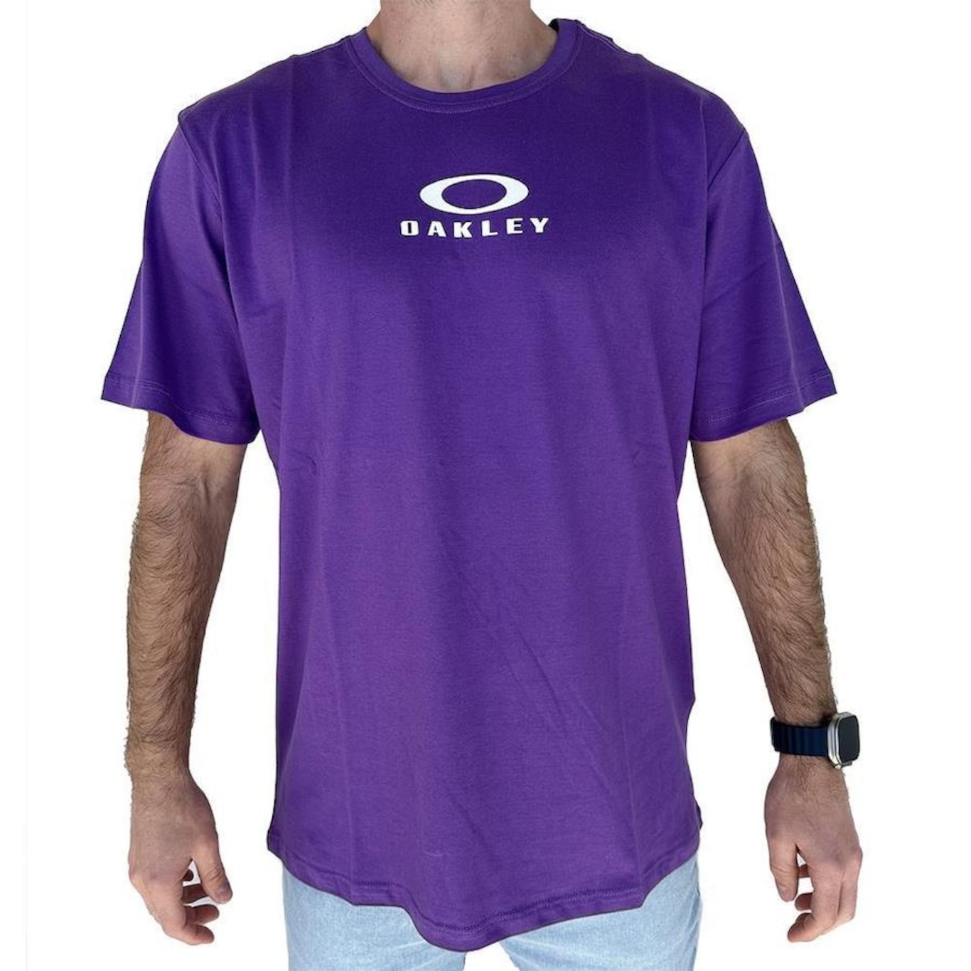 Camiseta Oakley Bark New - Masculina - Foto 1