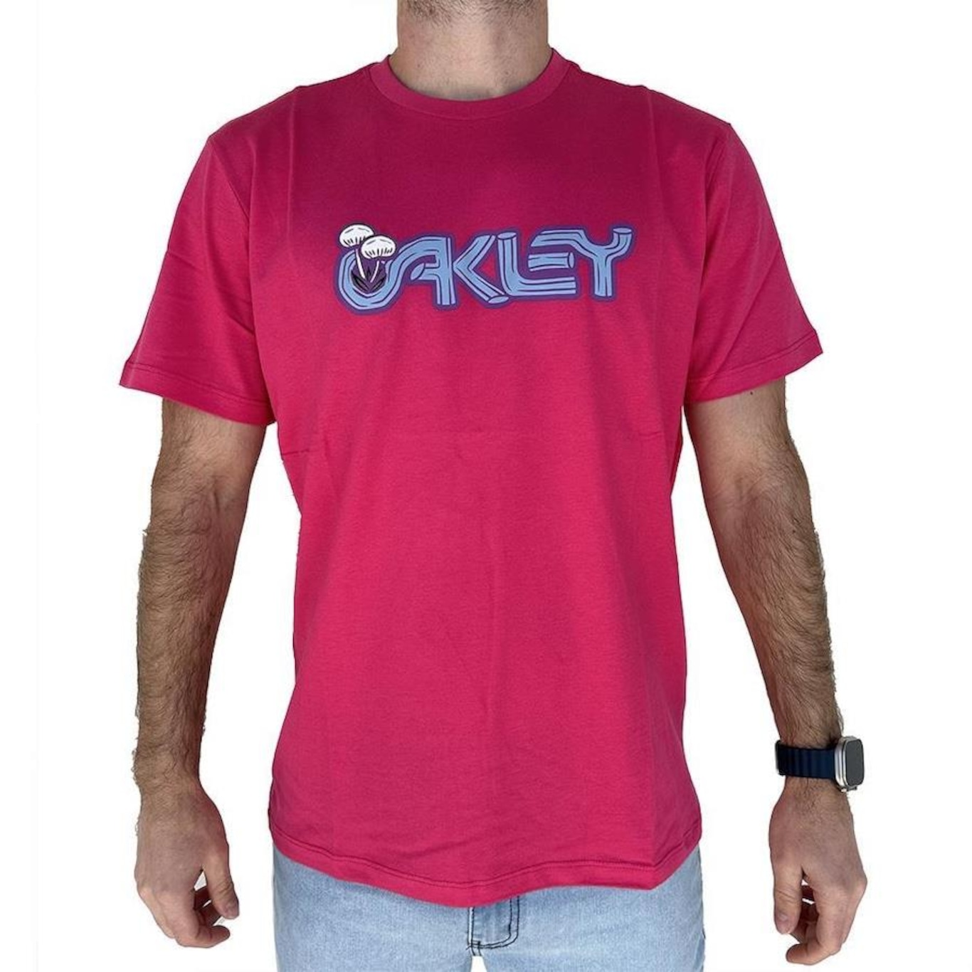 Camiseta Oakley Mushrrom Logo - Masculina - Foto 1