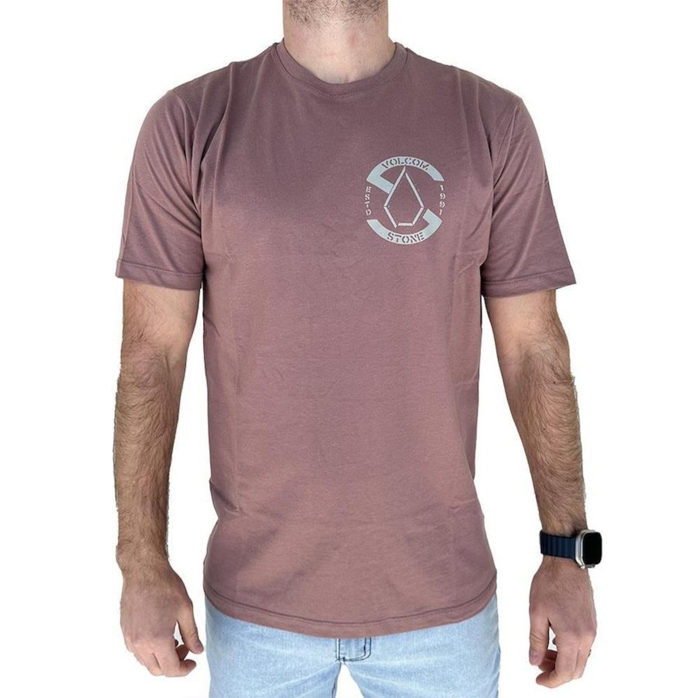 Camiseta Volcom Celler - Masculina - Foto 1