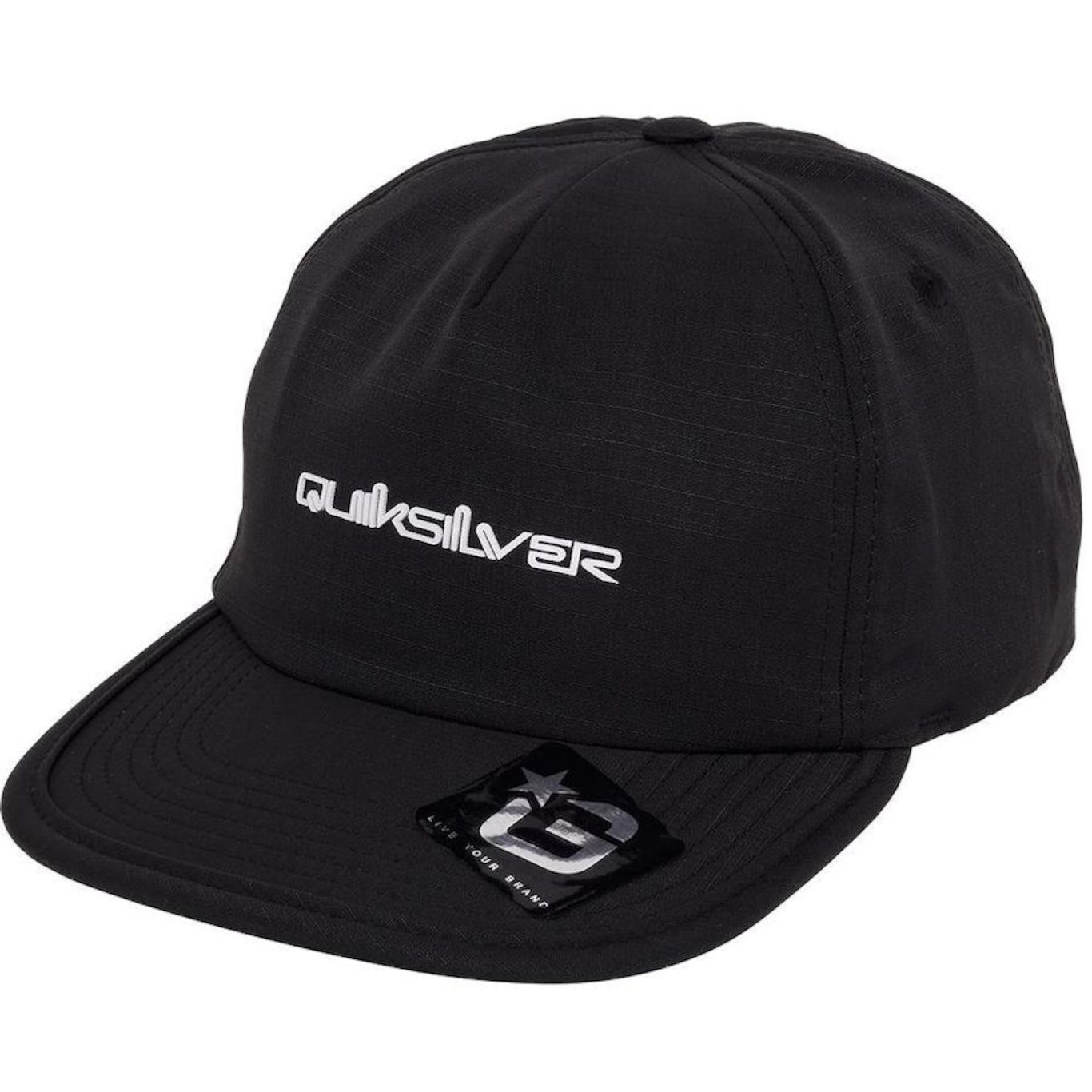 Boné Aba Reta Quiksilver Dna Omni - Snapback - Adulto - Foto 1