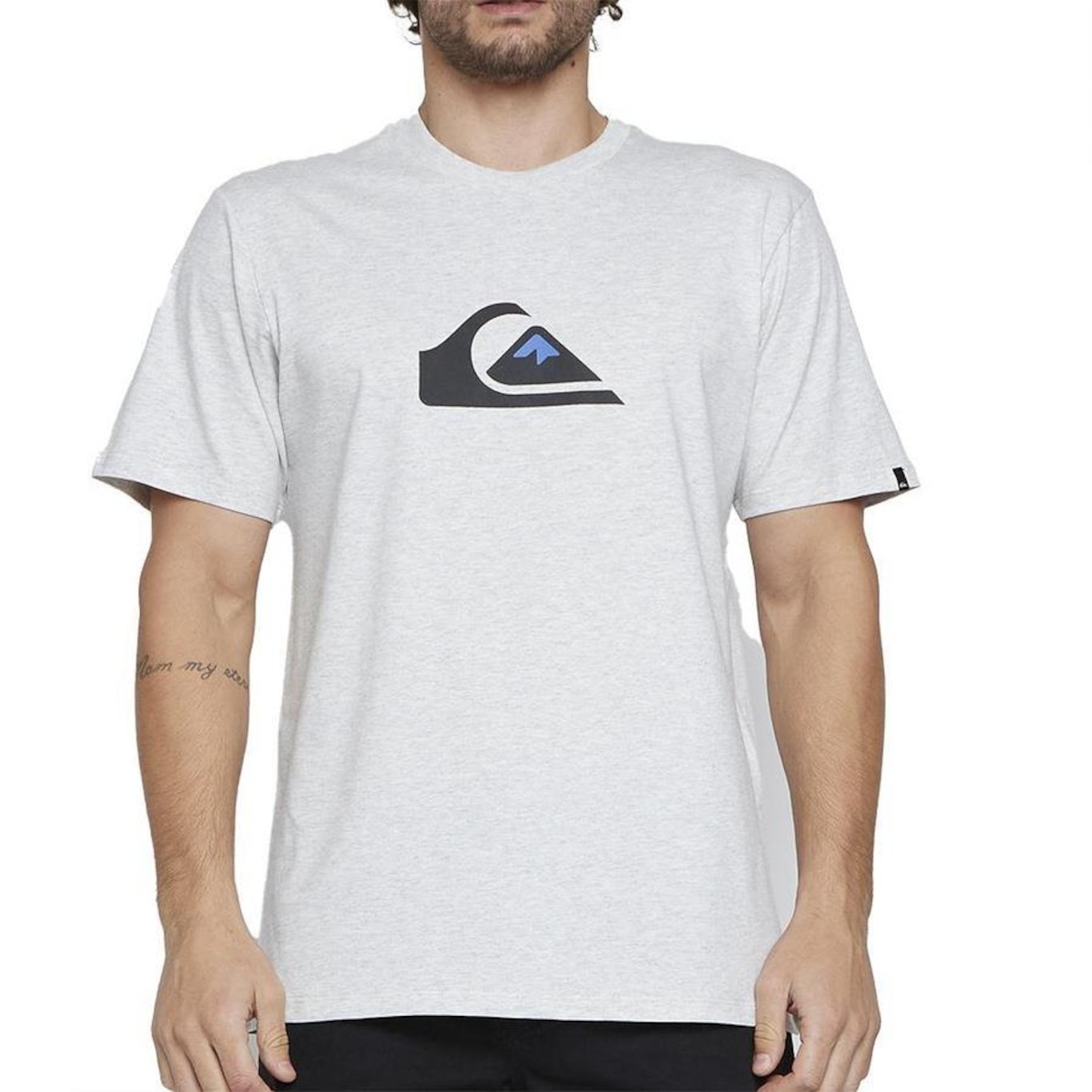 Camiseta Quiksilver Comp Logo - Masculina - Foto 1