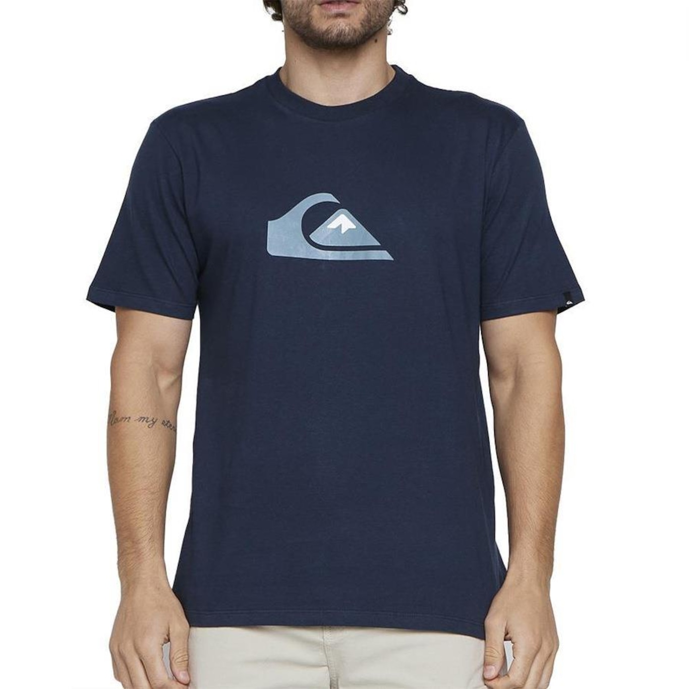 Camiseta Quiksilver Comp Logo - Masculina - Foto 1