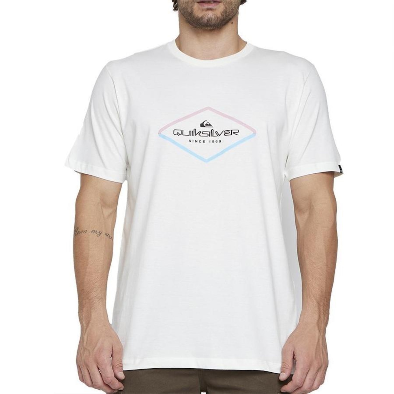 Camiseta Quiksilver Omni Lock - Masculina - Foto 1