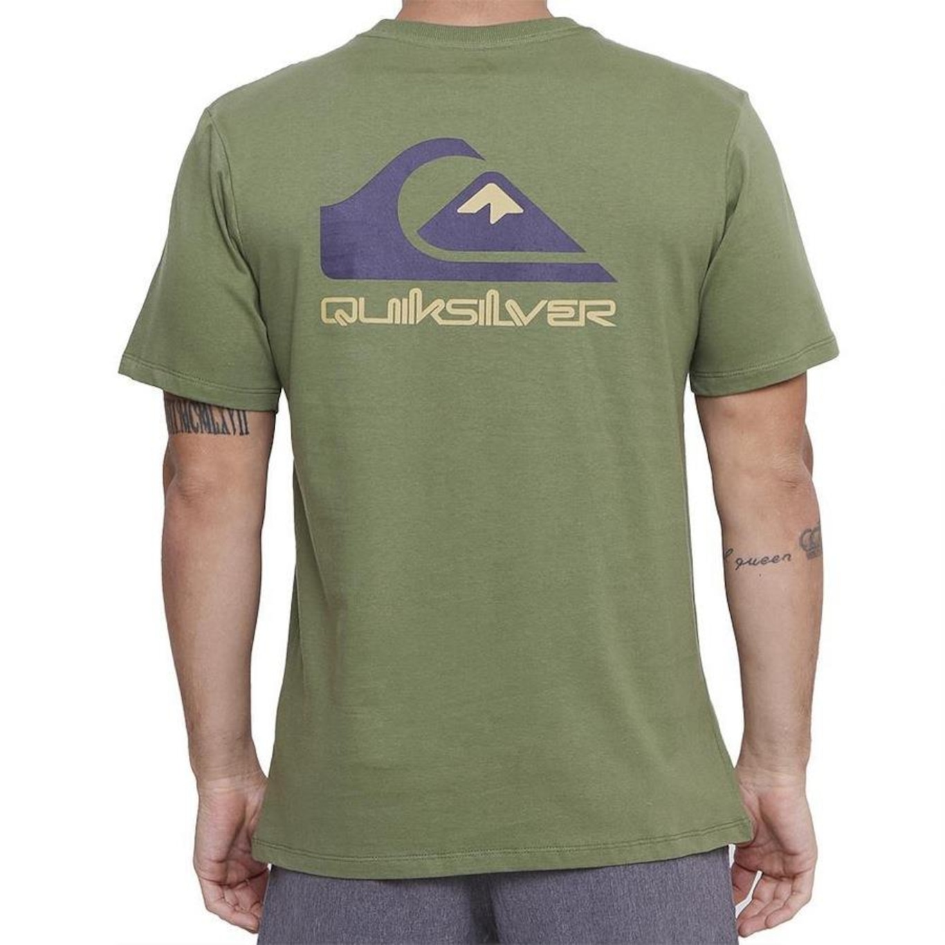 Camiseta Quiksilver Omni Logo - Masculina - Foto 2