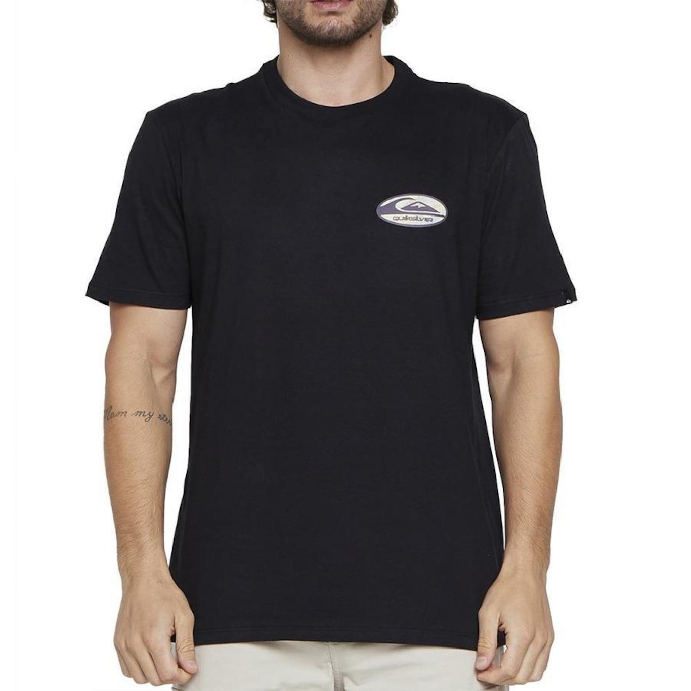 Camiseta Quiksilver Retro Link - Masculina - Foto 1