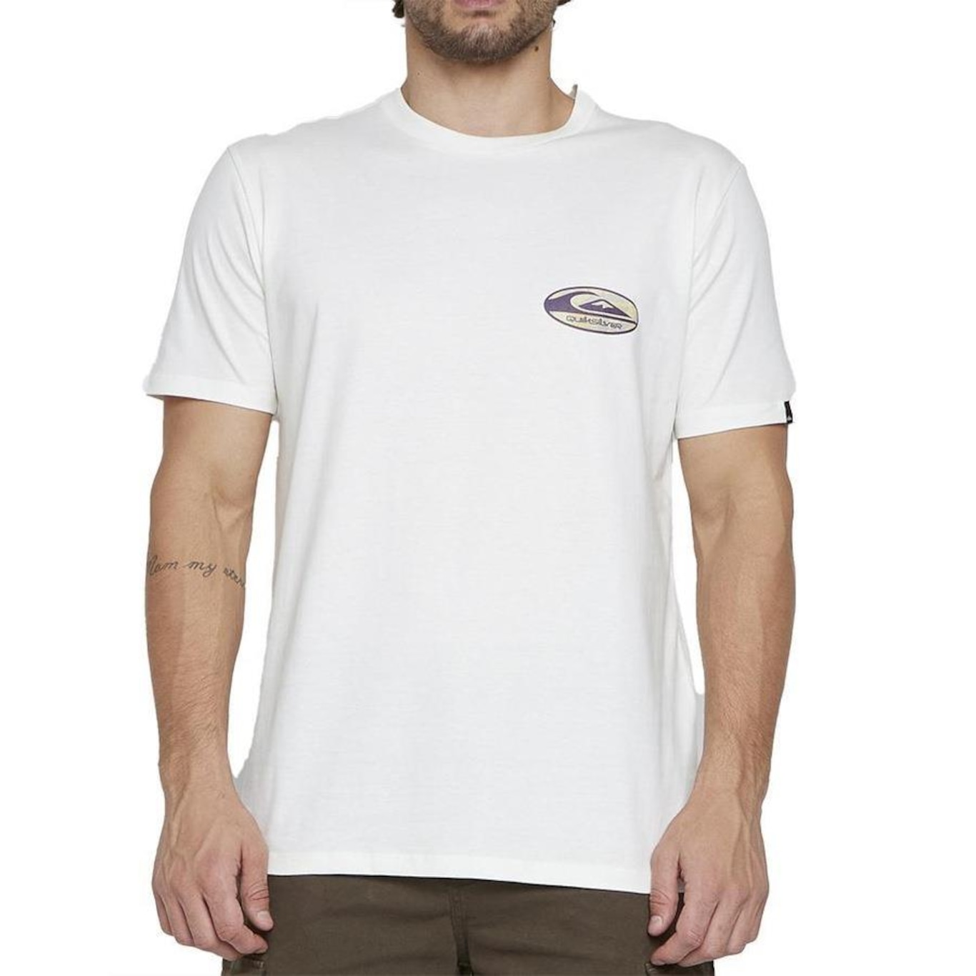 Camiseta Quiksilver Retro Link - Masculina - Foto 1