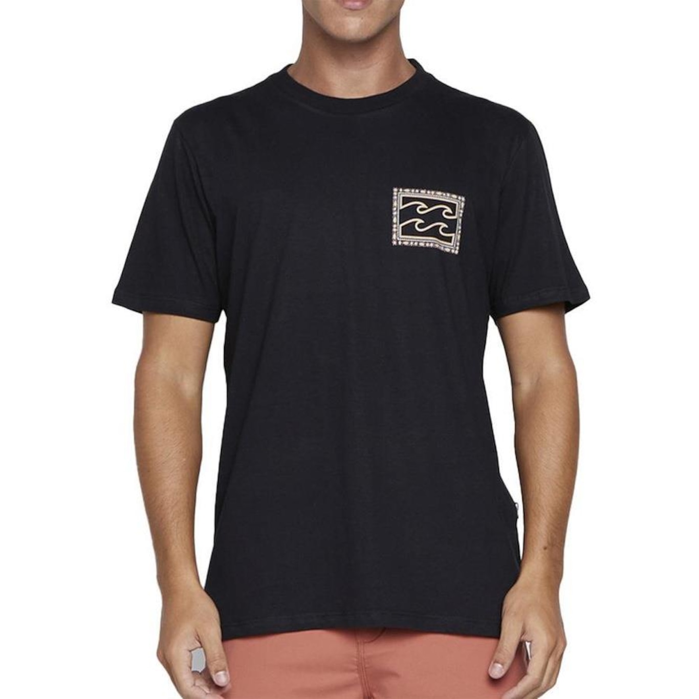 Camiseta Billabong Crayon Wave Ii - Masculina - Foto 1