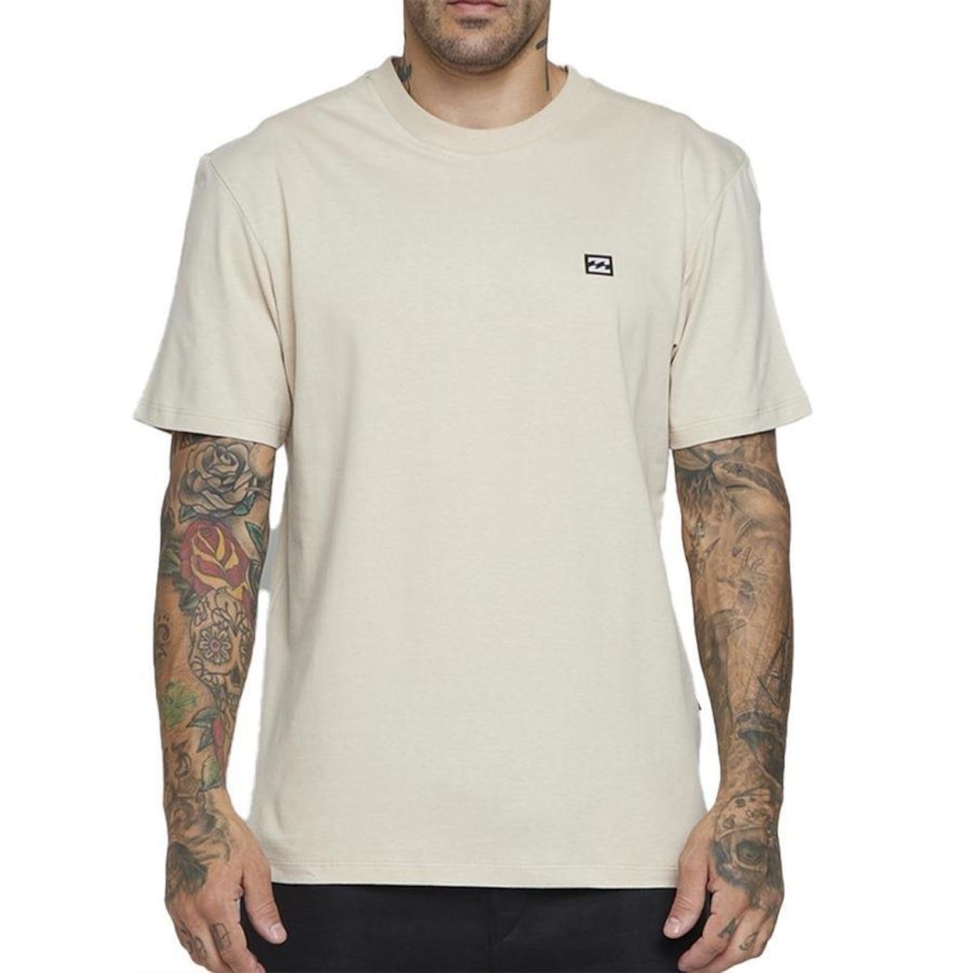 Camiseta Billabong Icon Patch - Masculina - Foto 1