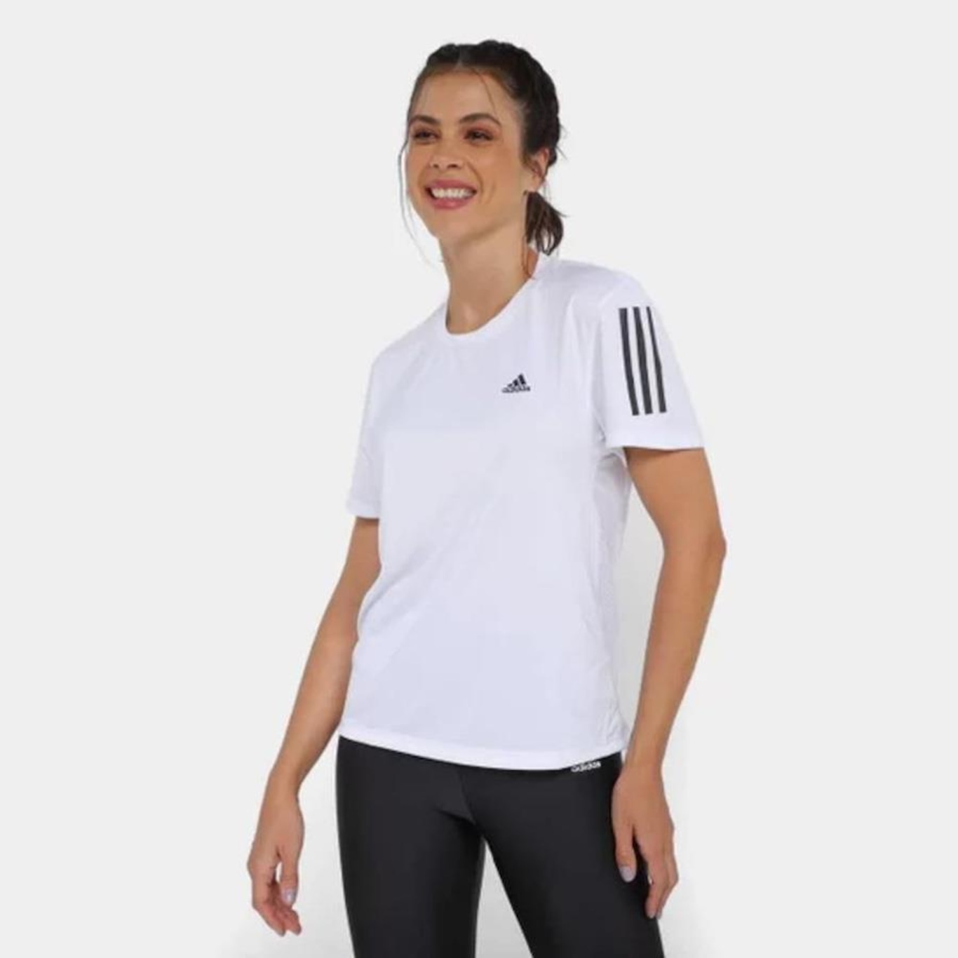 Camisa adidas Own The Run - Feminina - Foto 1