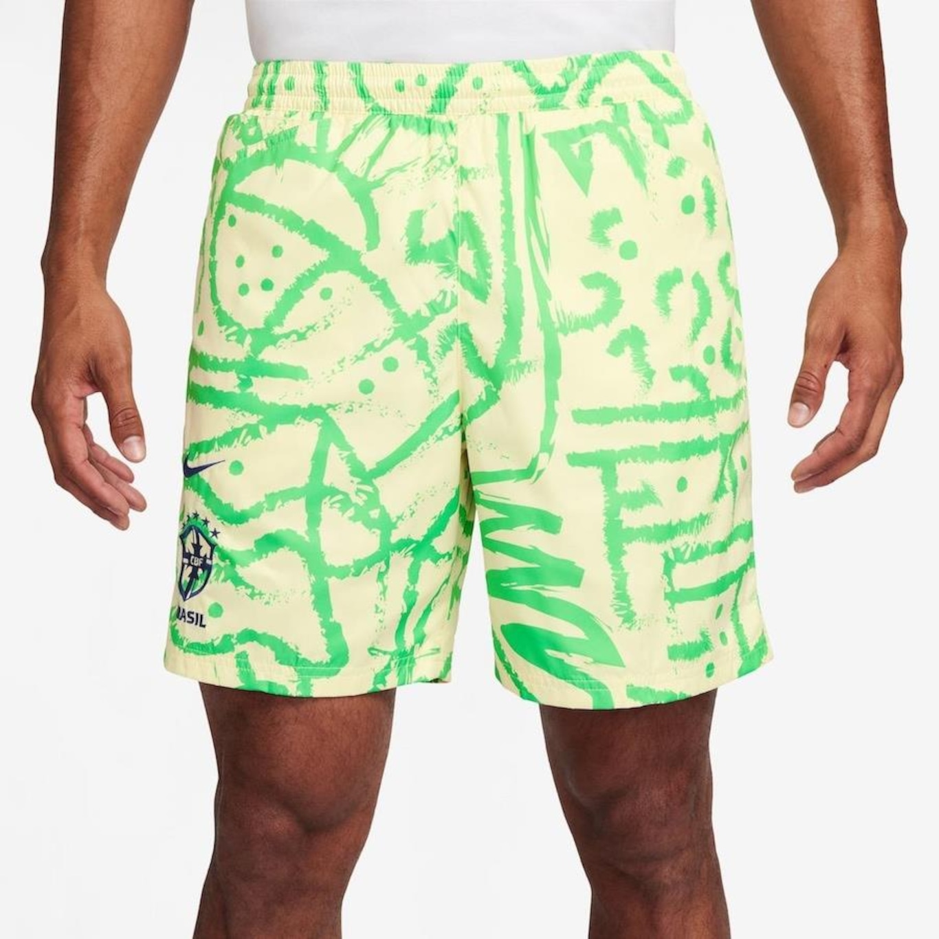 Short Nike Brasil Club - Masculino - Foto 1