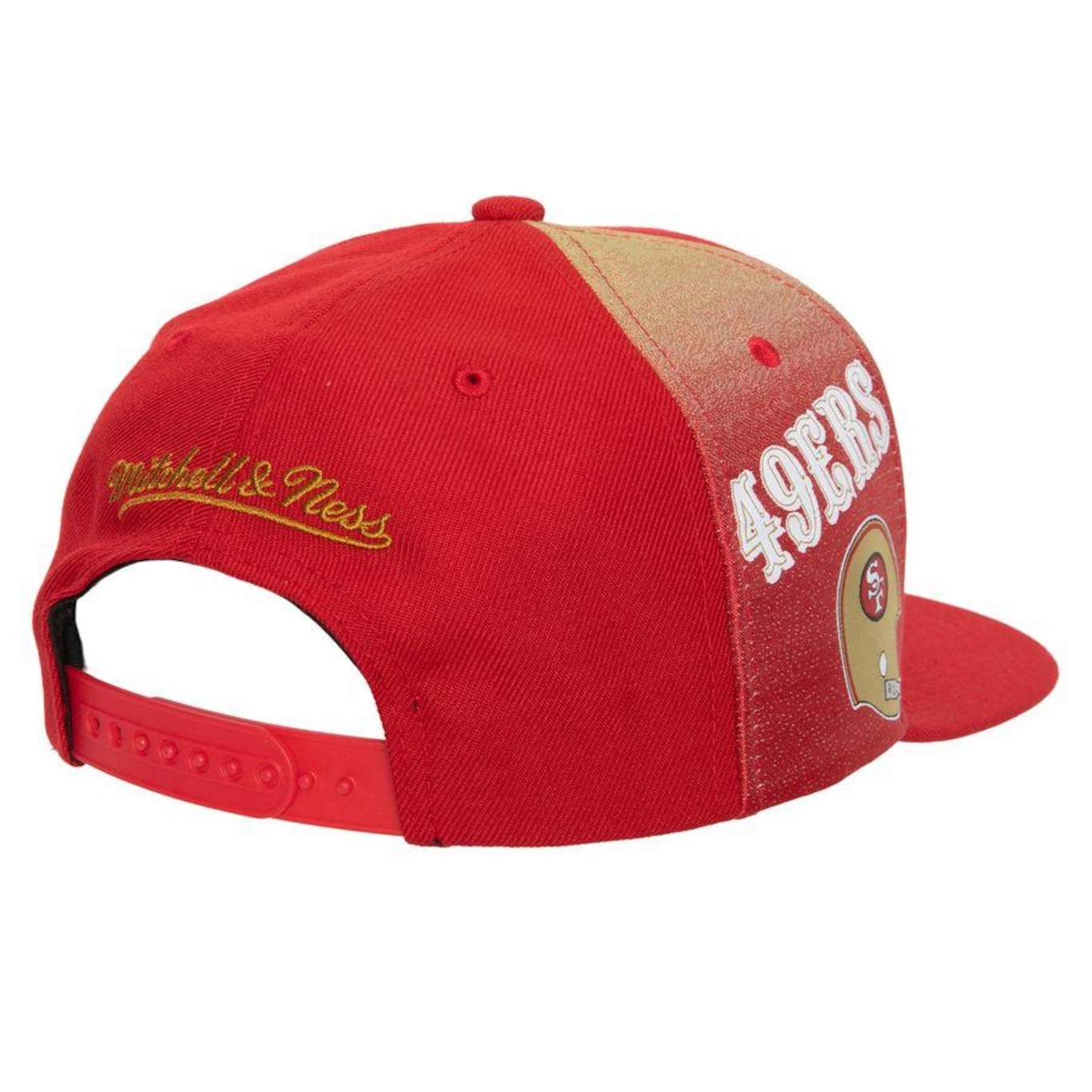 Boné Aba Reta Mitchell & Ness Nfl Snapback San Francisco 49Ers - Snapback - Adulto - Foto 2