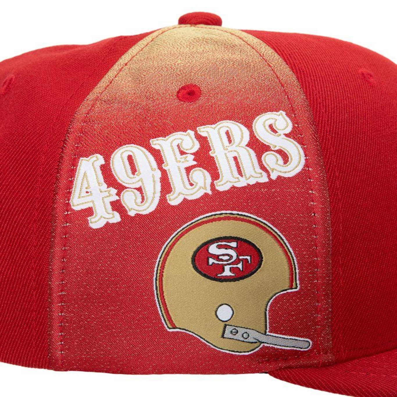 Boné Aba Reta Mitchell & Ness Nfl Snapback San Francisco 49Ers - Snapback - Adulto - Foto 4