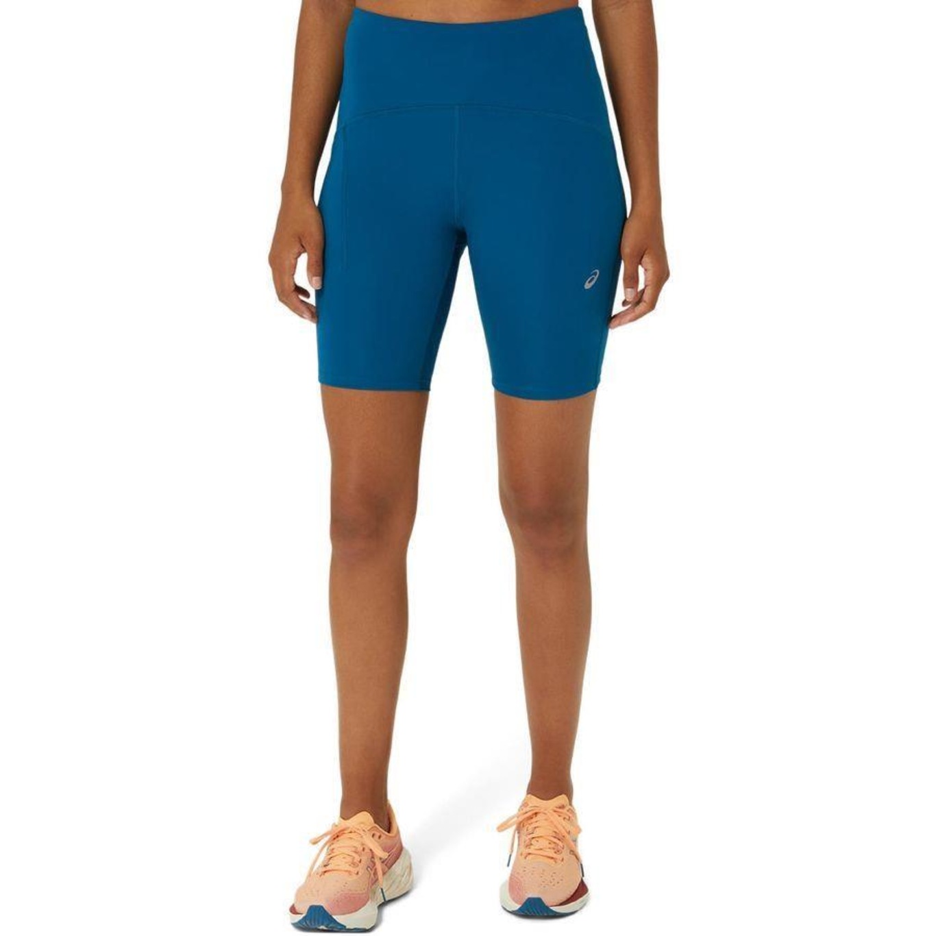 Short Asics Road High Waist 8in - Feminino - Foto 1