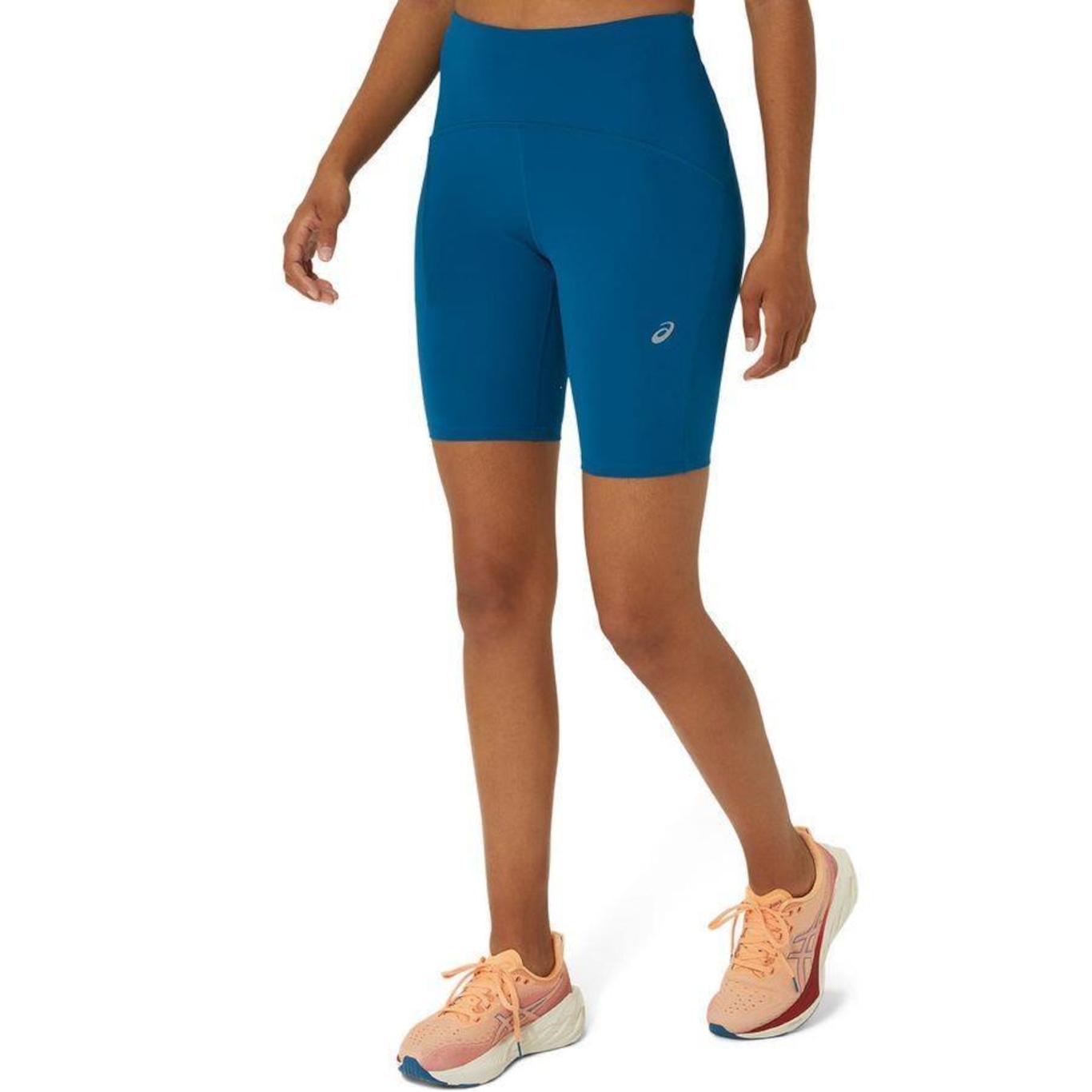 Short Asics Road High Waist 8in - Feminino - Foto 3