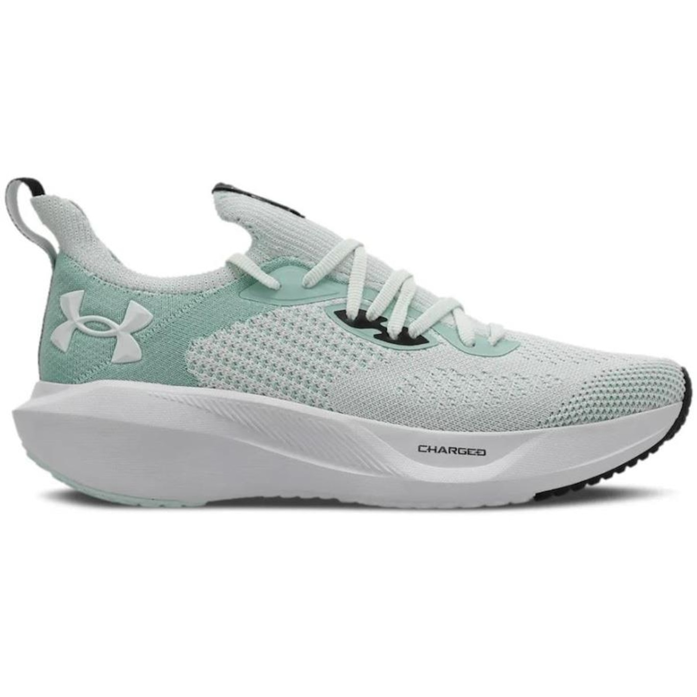 Tênis Under Armour Charged Slight 3 Feminino Verde Claro - Foto 1