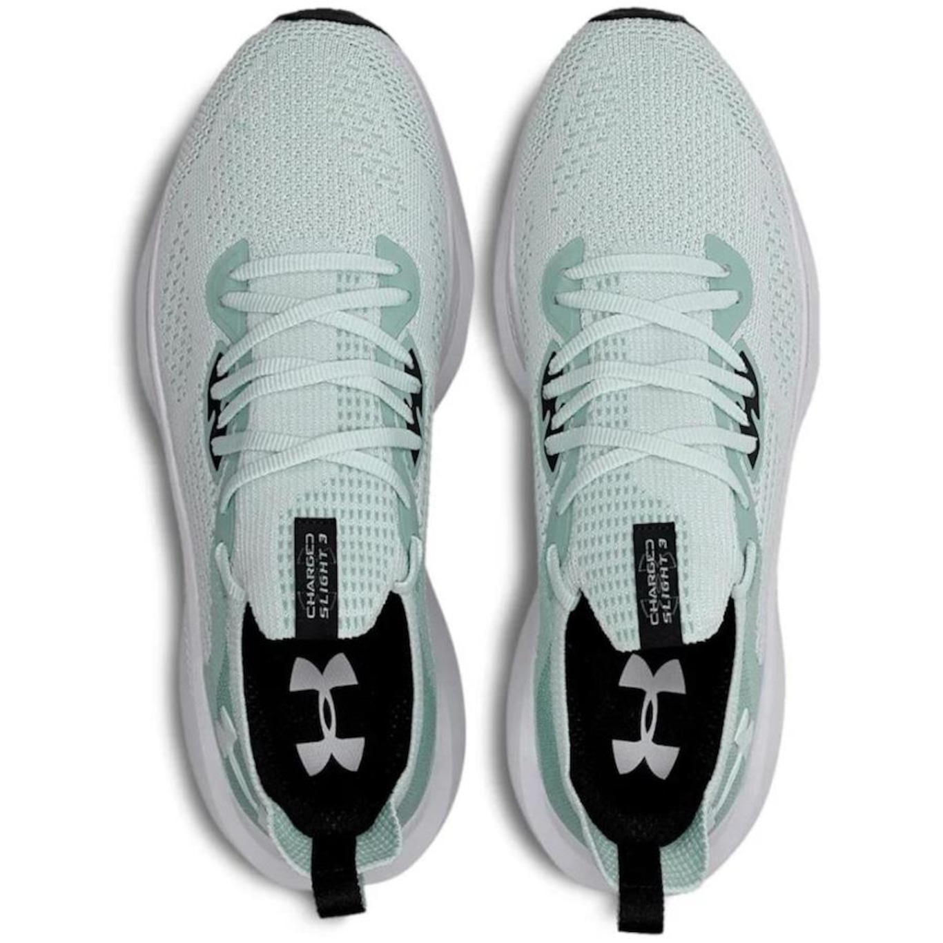 Tênis Under Armour Charged Slight 3 Feminino Verde Claro - Foto 4