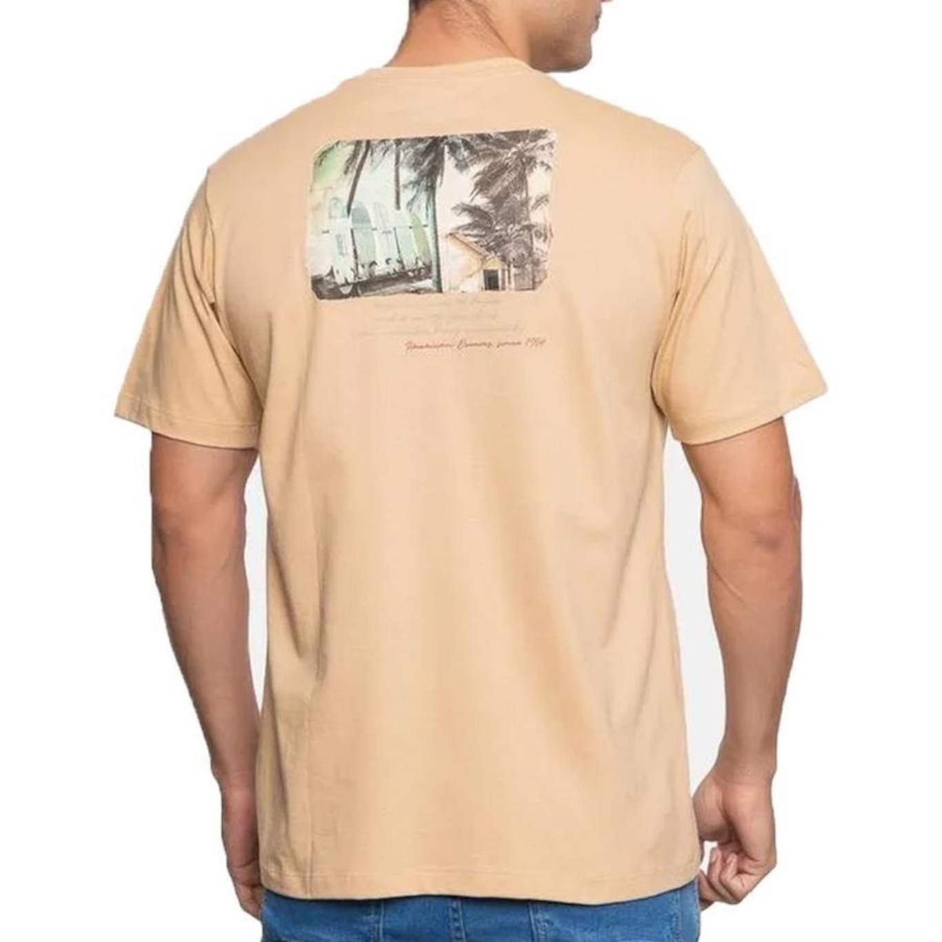 Camiseta Hd Old Beach - Masculina - Foto 2