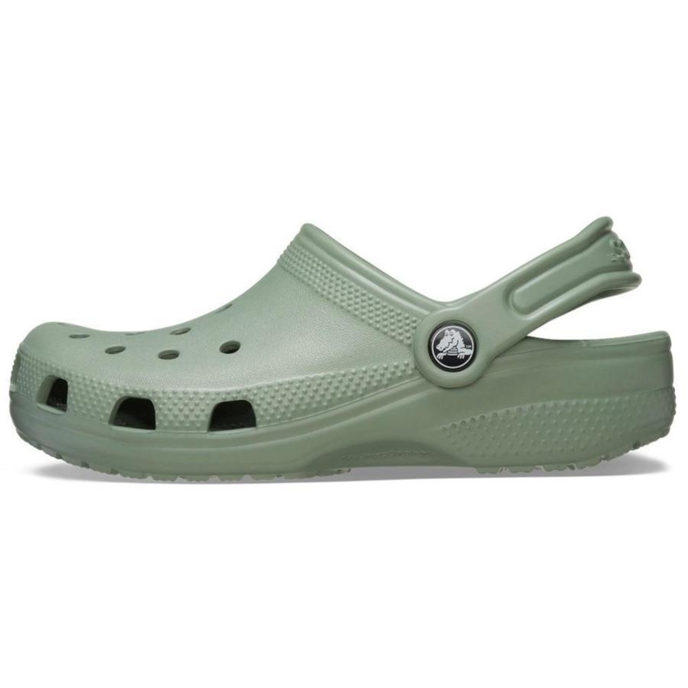 Sandália Crocs Classic Clog Kids Moss - Foto 3