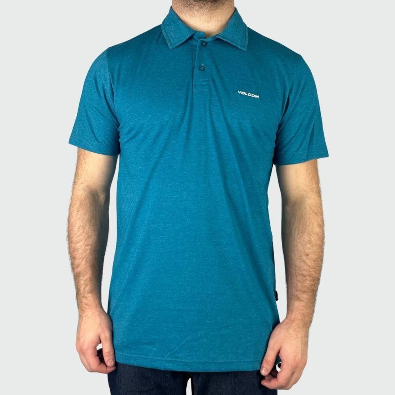 Camisa Polo Volcom Corporate - Masculina - Foto 1