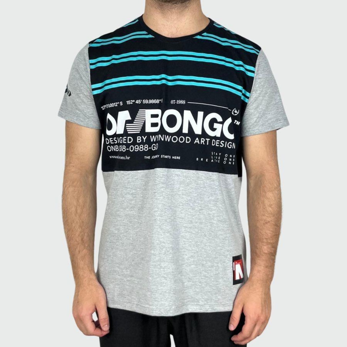 Camiseta Onbongo Here - Masculina - Foto 1