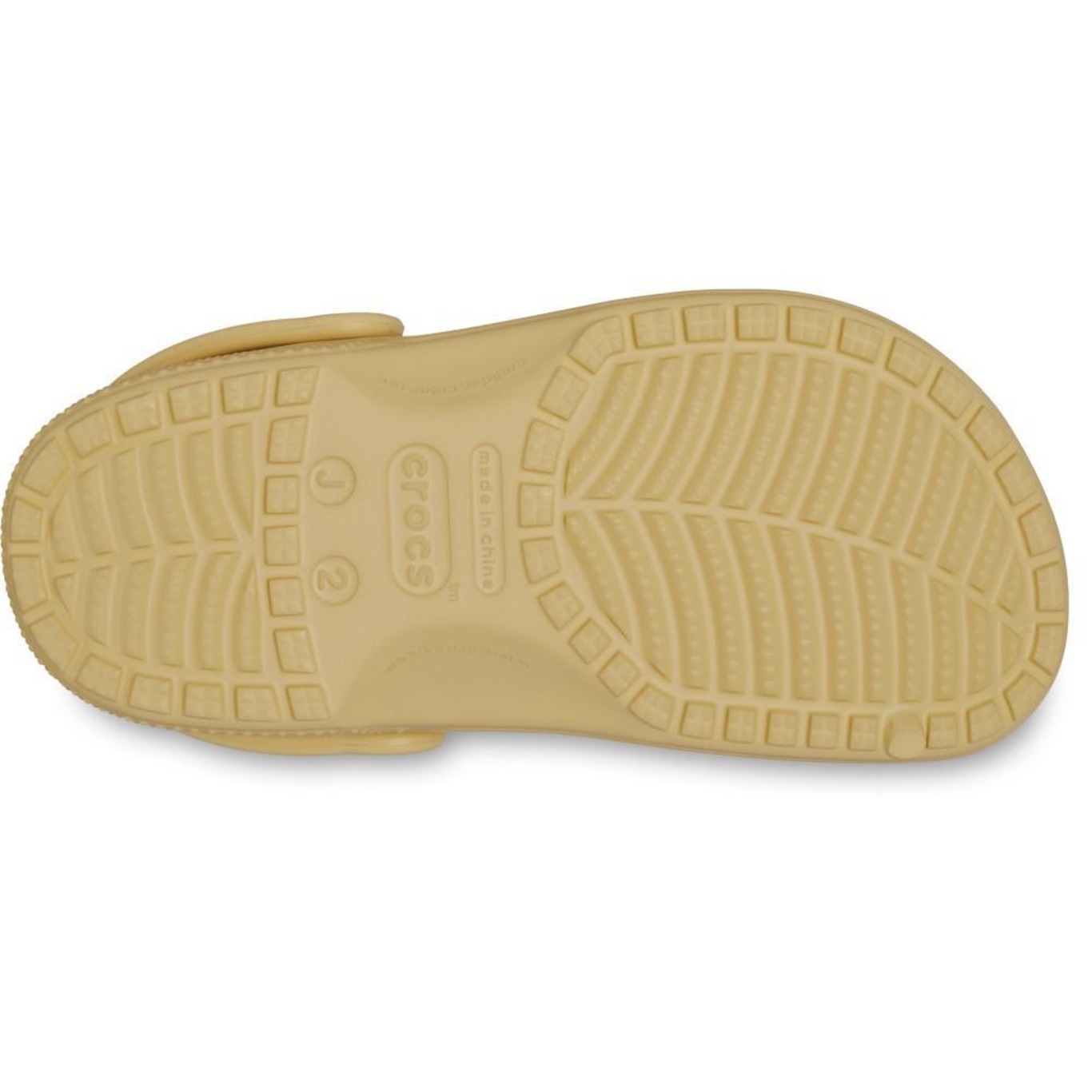 Sandália Crocs Classic Clog Kids Wheat - Infantil - Foto 5