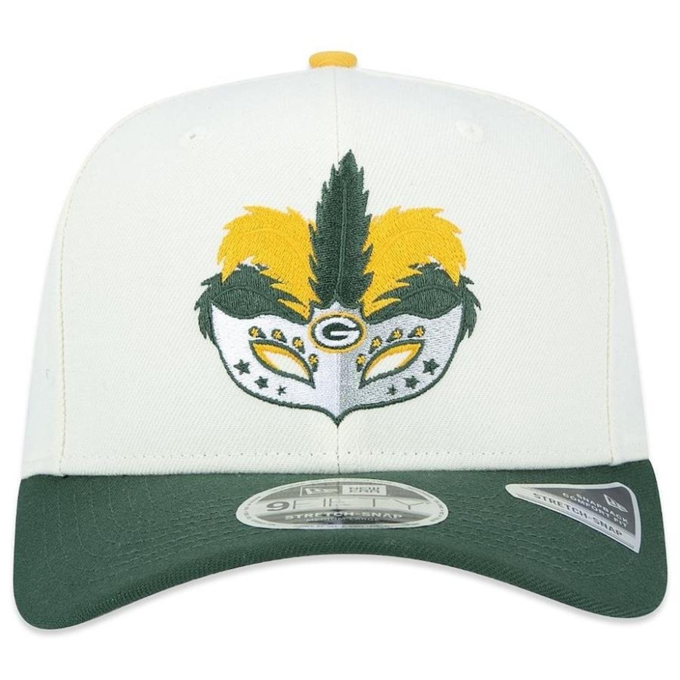 Boné Aba Curva New Era 950 Bay Packers Carnaval Game - Snapback - Adulto - Foto 3