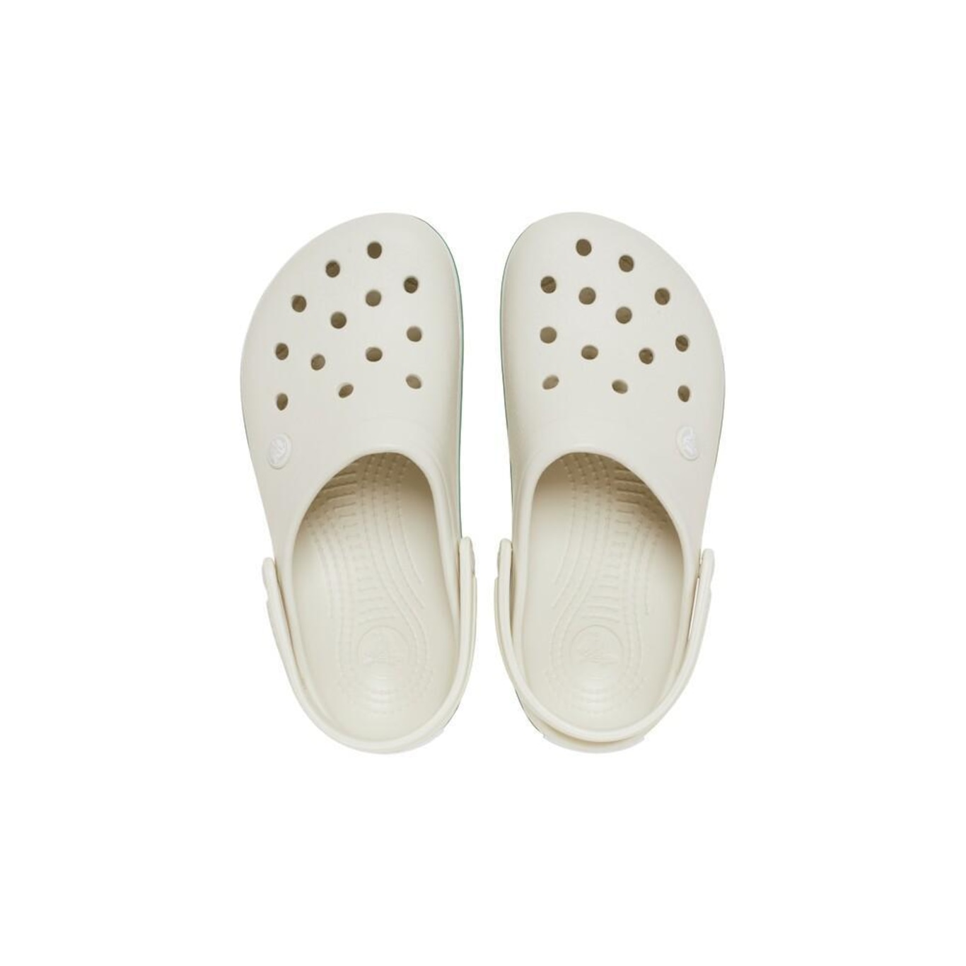 Sandália Crocs Crocband Clog Kids Linen - Infantil - Foto 5