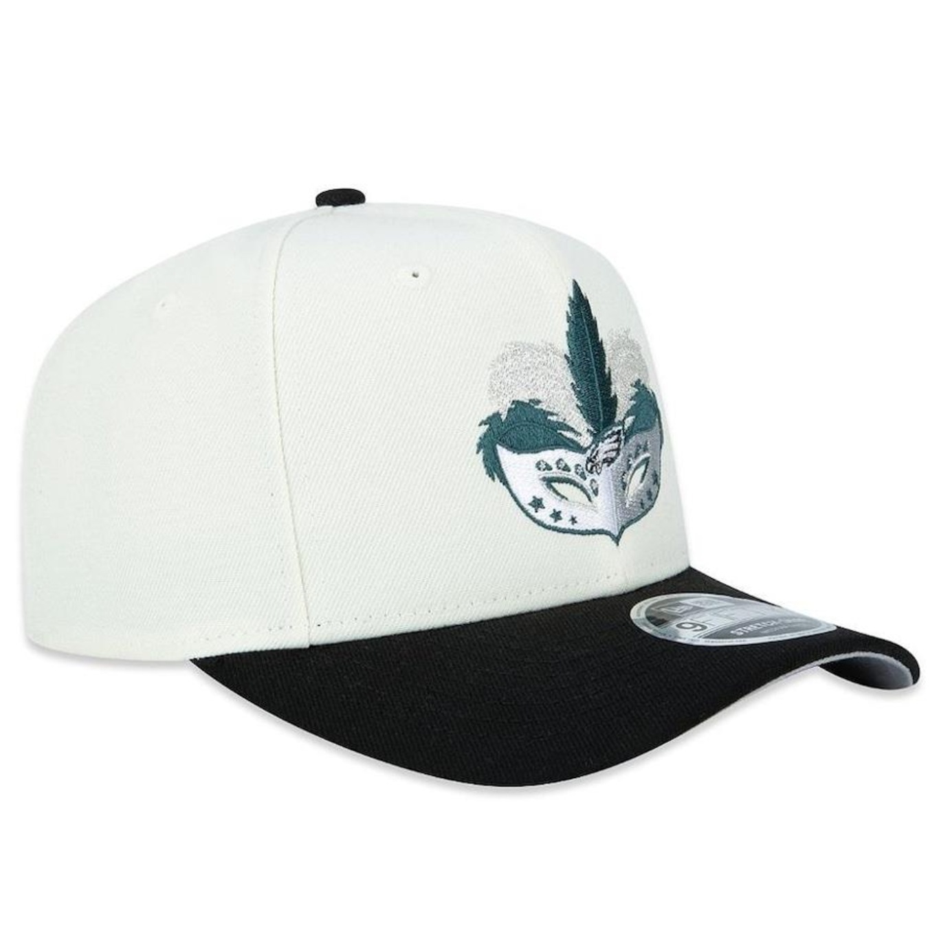 Boné Aba Curva New Era 950 Philadelphia Eagles Carnaval Game - Snapback - Adulto - Foto 4