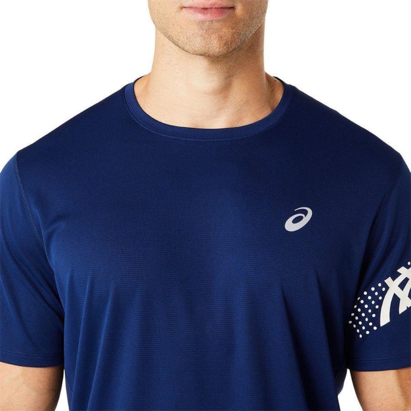 Camiseta Asics Icon - Masculina - Foto 4