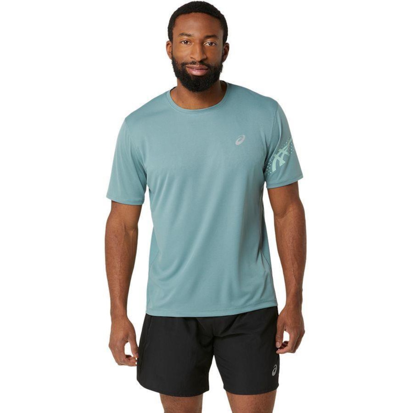 Camiseta Asics Icon - Masculina - Foto 1