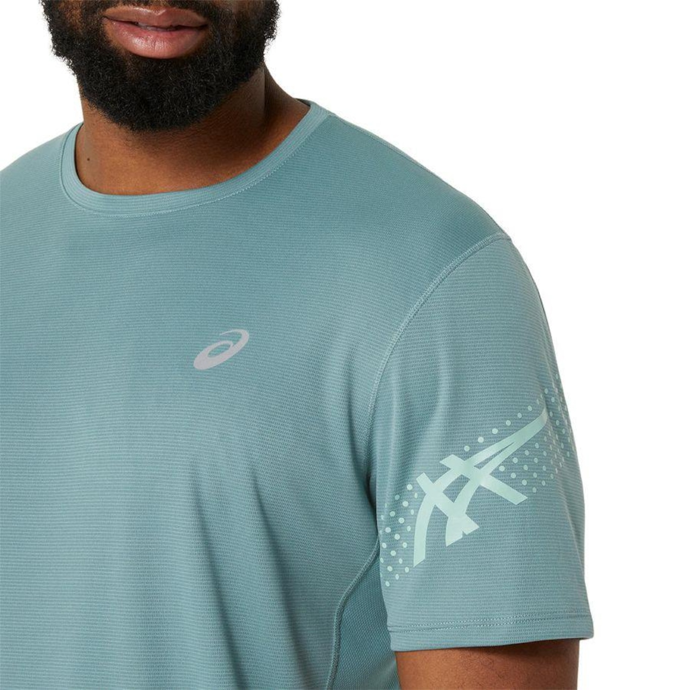 Camiseta Asics Icon - Masculina - Foto 5