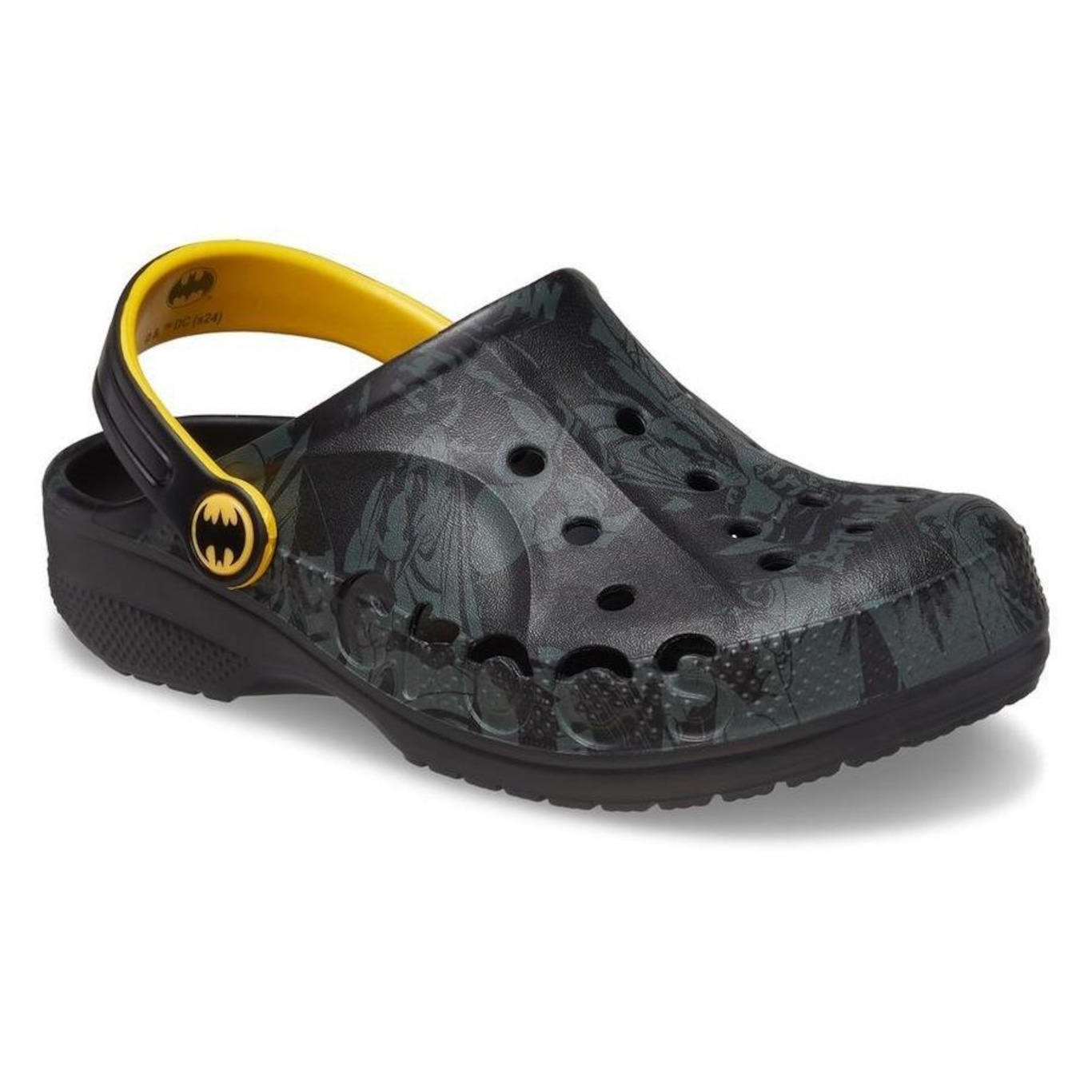 Sandália Crocs Baya Batman Clog T - Infantil - Foto 2