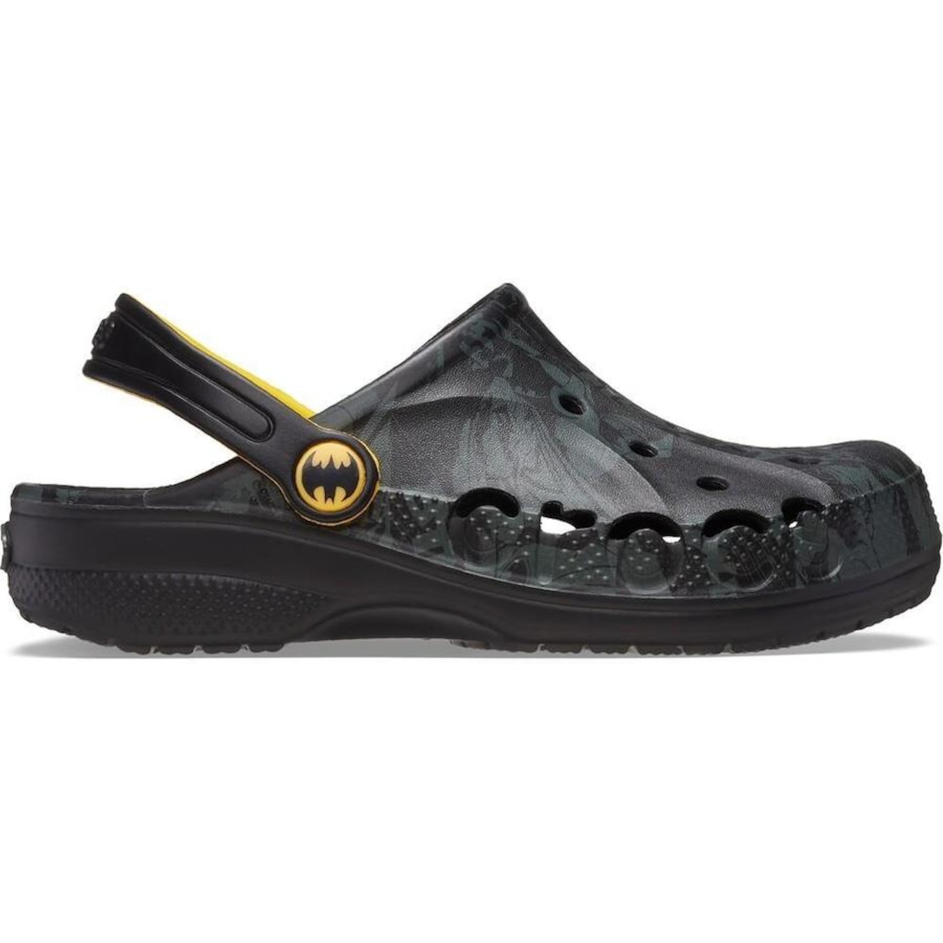 Sandália Crocs Baya Batman Clog K - Infantil - Foto 1