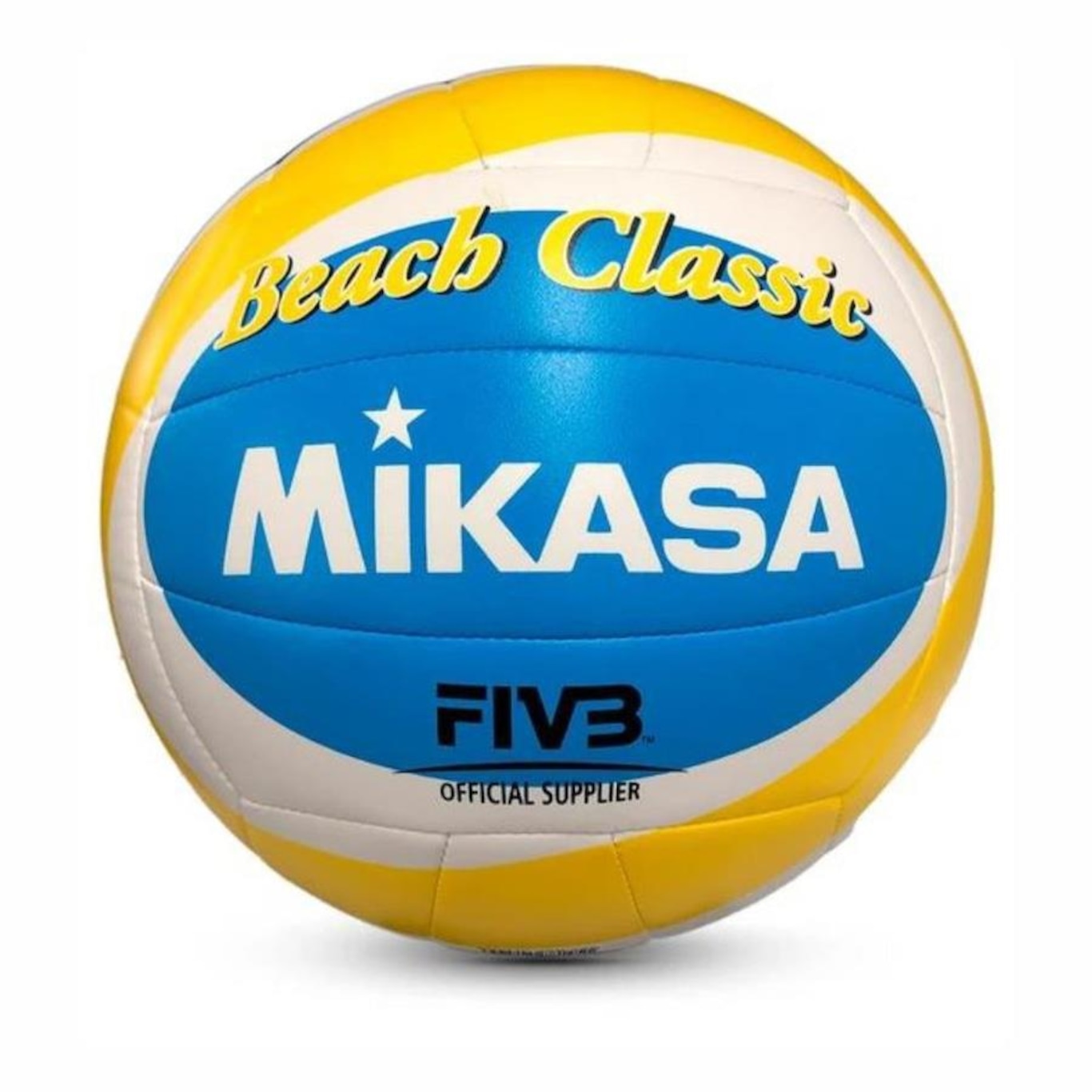 Bola de Vôlei de Praia Mikasa Bv543C-Ysb Padrão Fivb - Foto 1