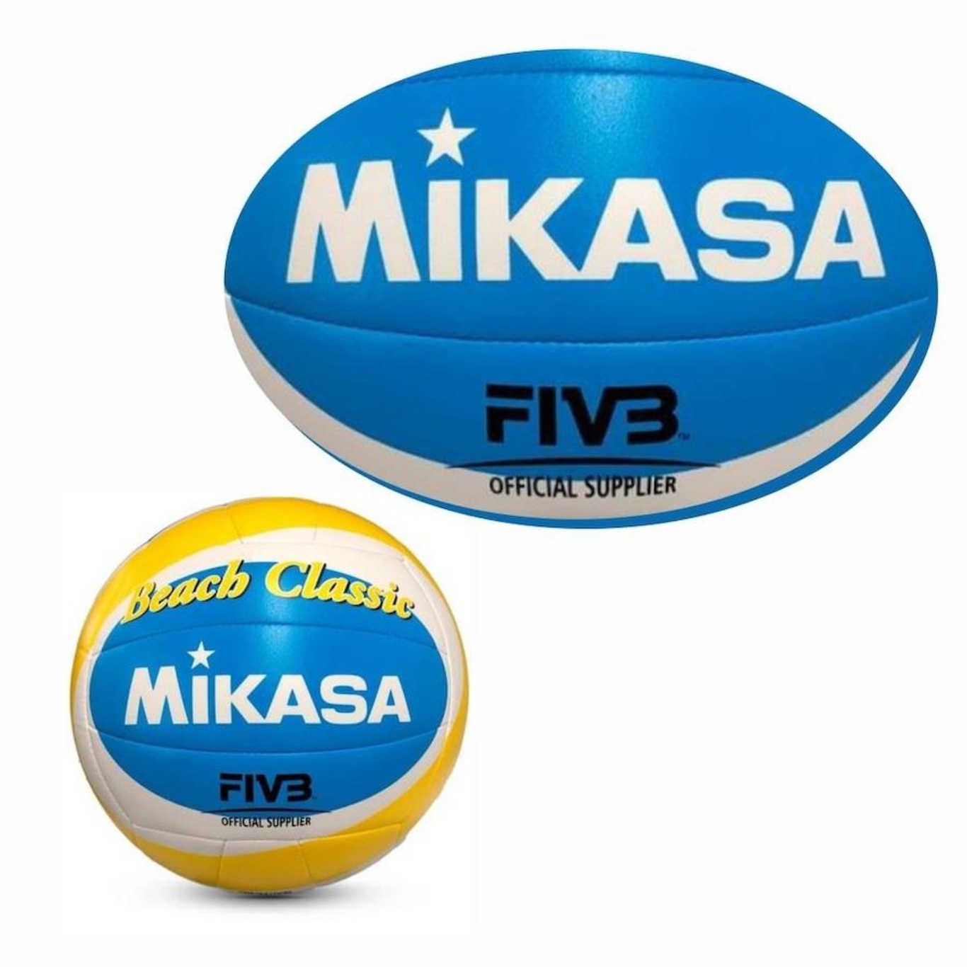 Bola de Vôlei de Praia Mikasa Bv543C-Ysb Padrão Fivb - Foto 4