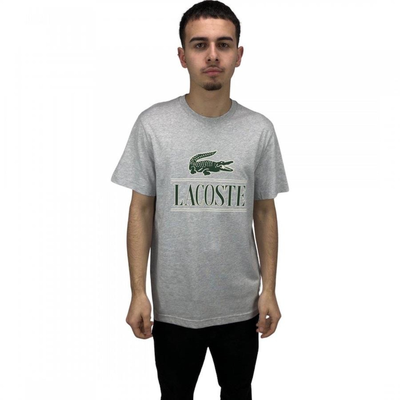 Camiseta Lacoste Big Logo - Masculina - Foto 1