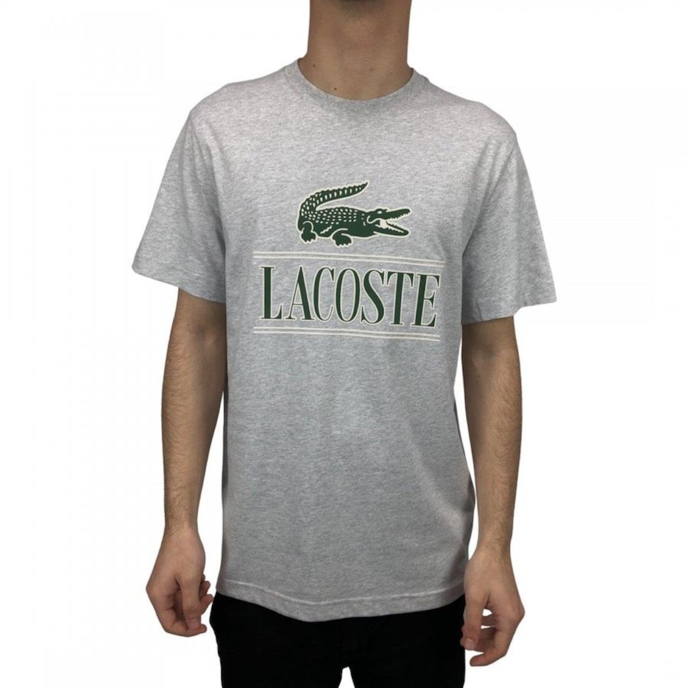 Camiseta Lacoste Big Logo - Masculina - Foto 2