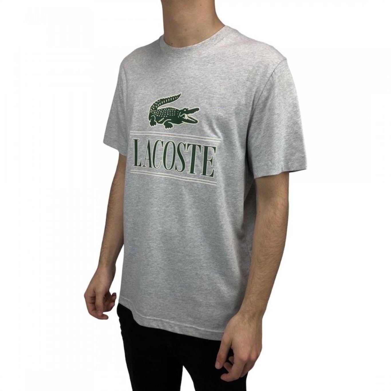 Camiseta Lacoste Big Logo - Masculina - Foto 3