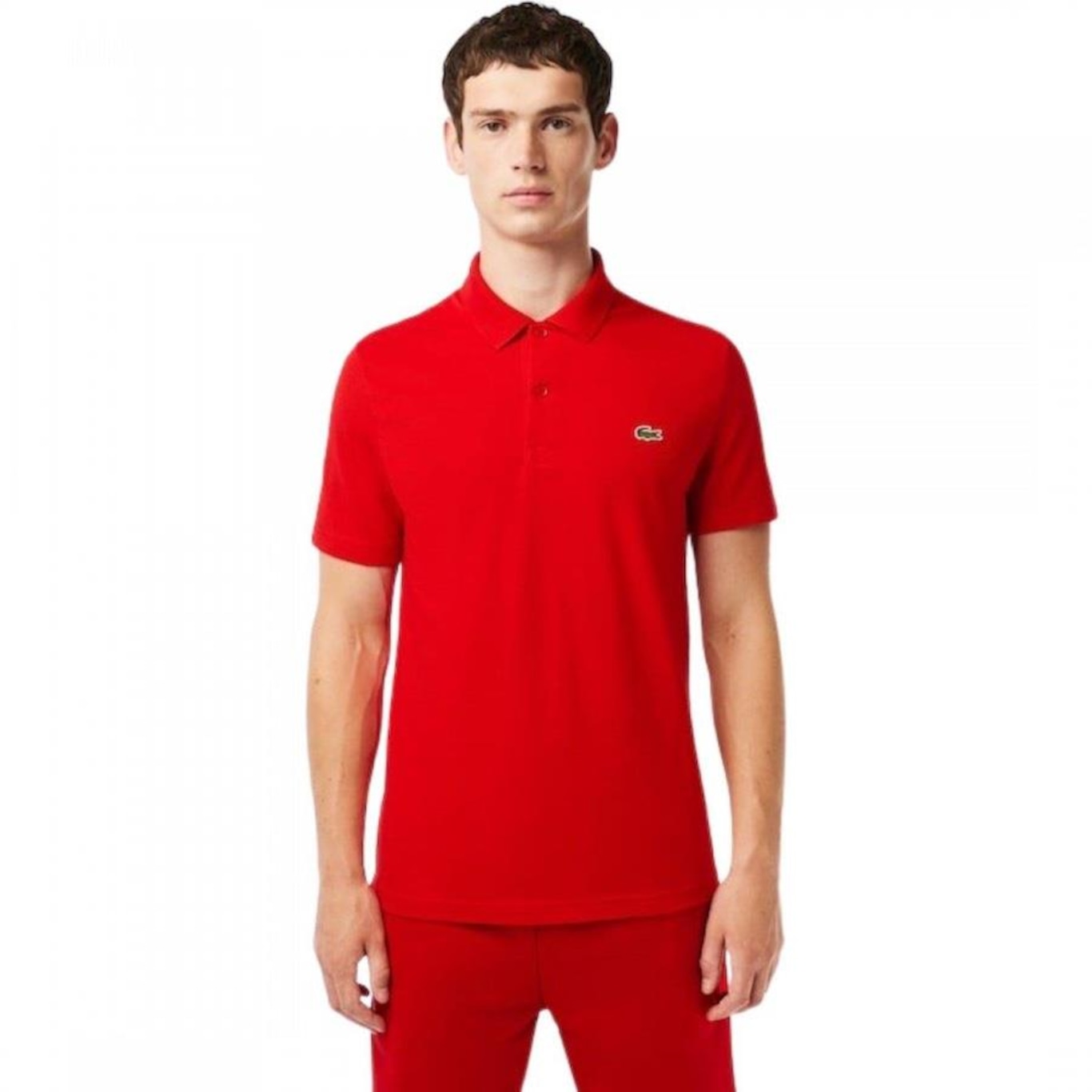 Camisa Polo Lacoste Básica - Masculina - Foto 1