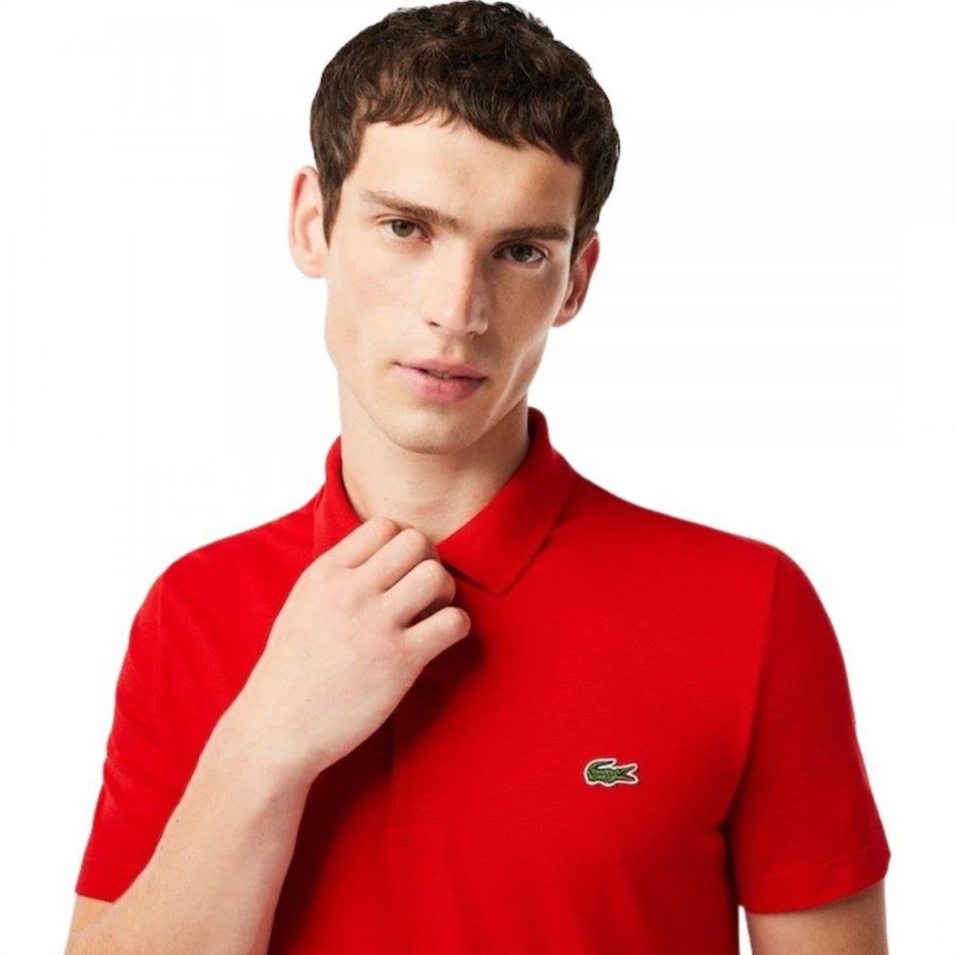 Camisa Polo Lacoste Básica - Masculina - Foto 2