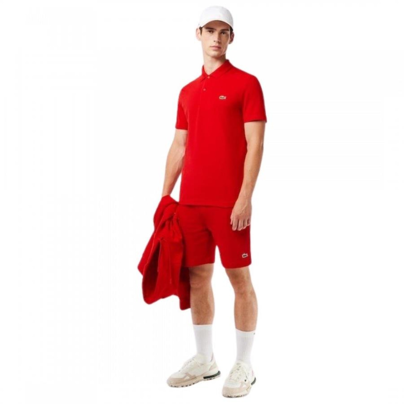 Camisa Polo Lacoste Básica - Masculina - Foto 4