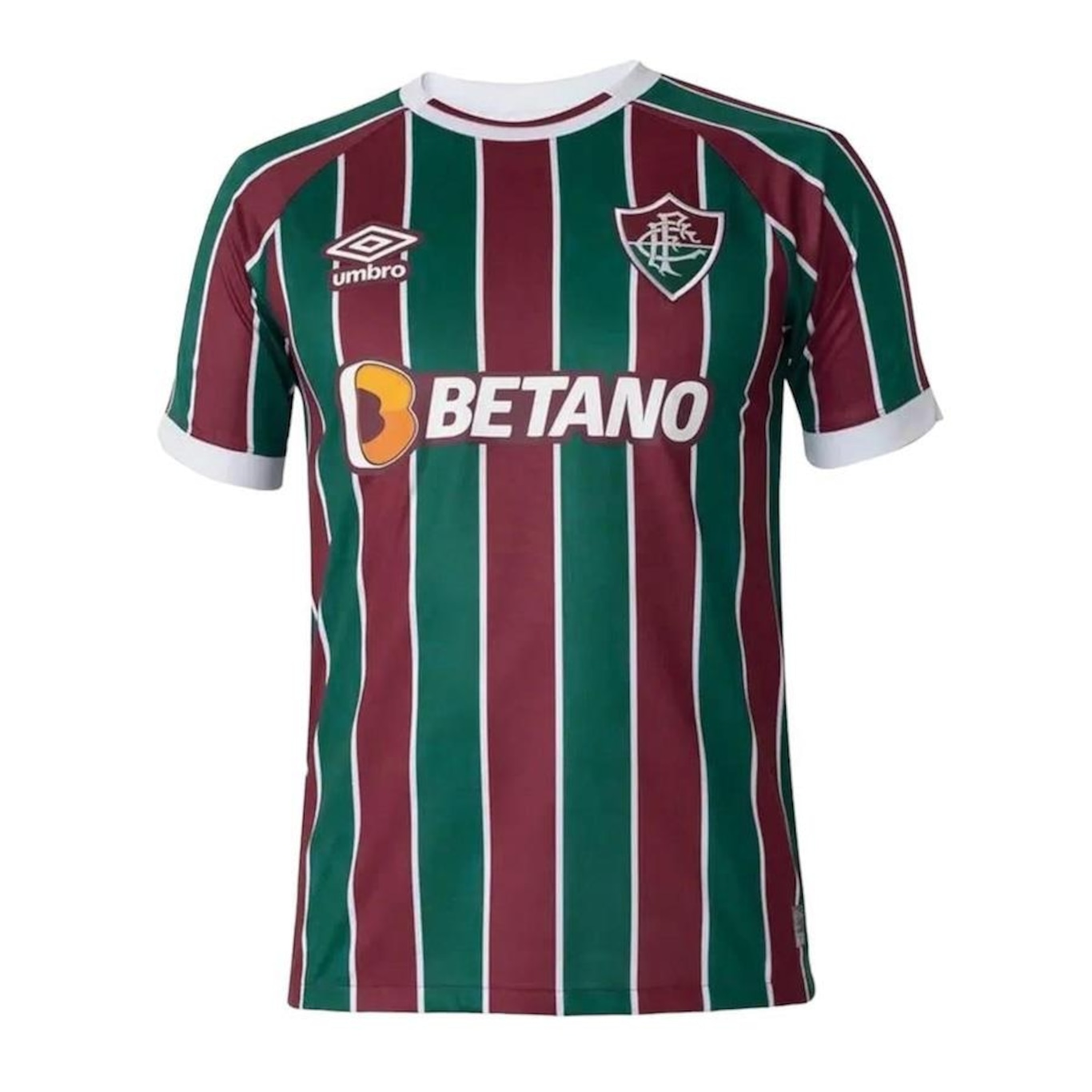 Camisa do Fluminense I 2023/24 Umbro Plus Size - Masculina - Foto 1