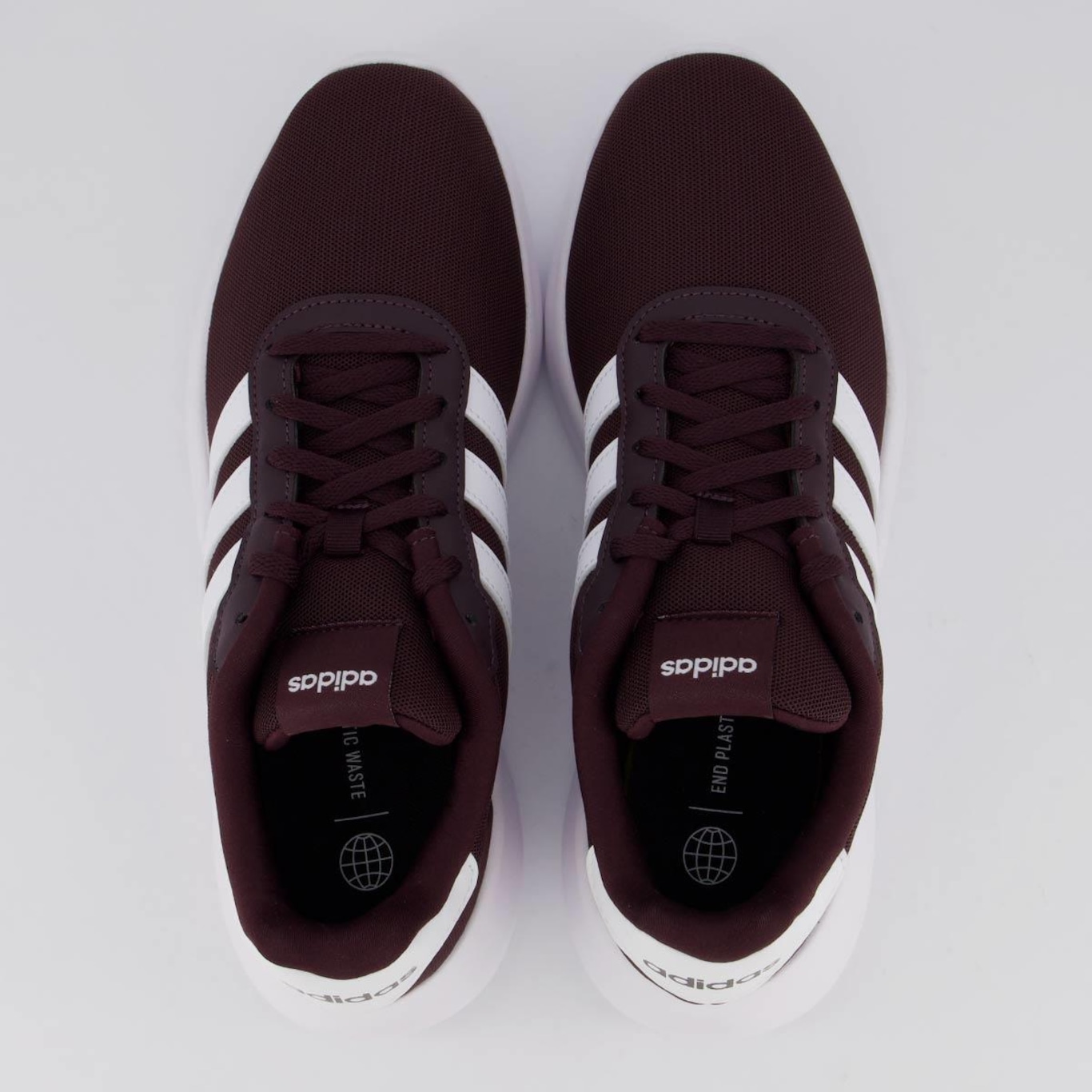 Tênis adidas Lite Racer 3.0 Bordô - Foto 4