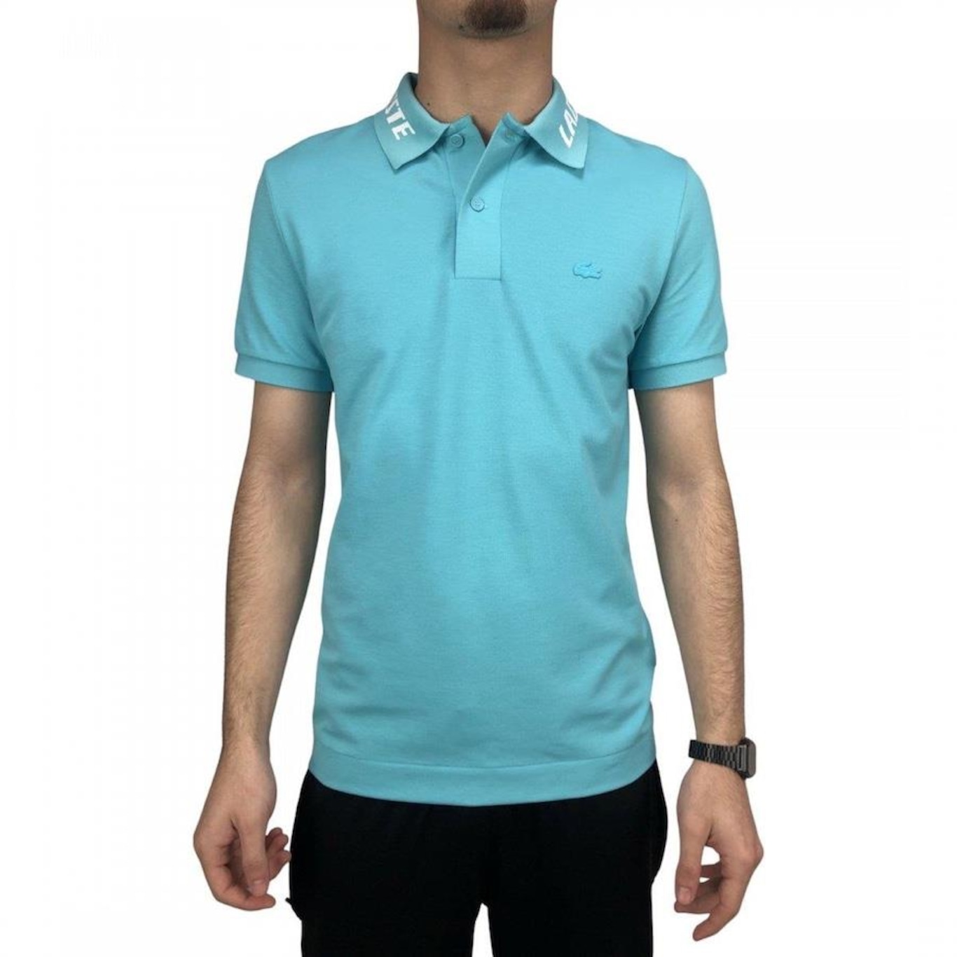 Camisa Polo Lacoste Gola - Masculina - Foto 2