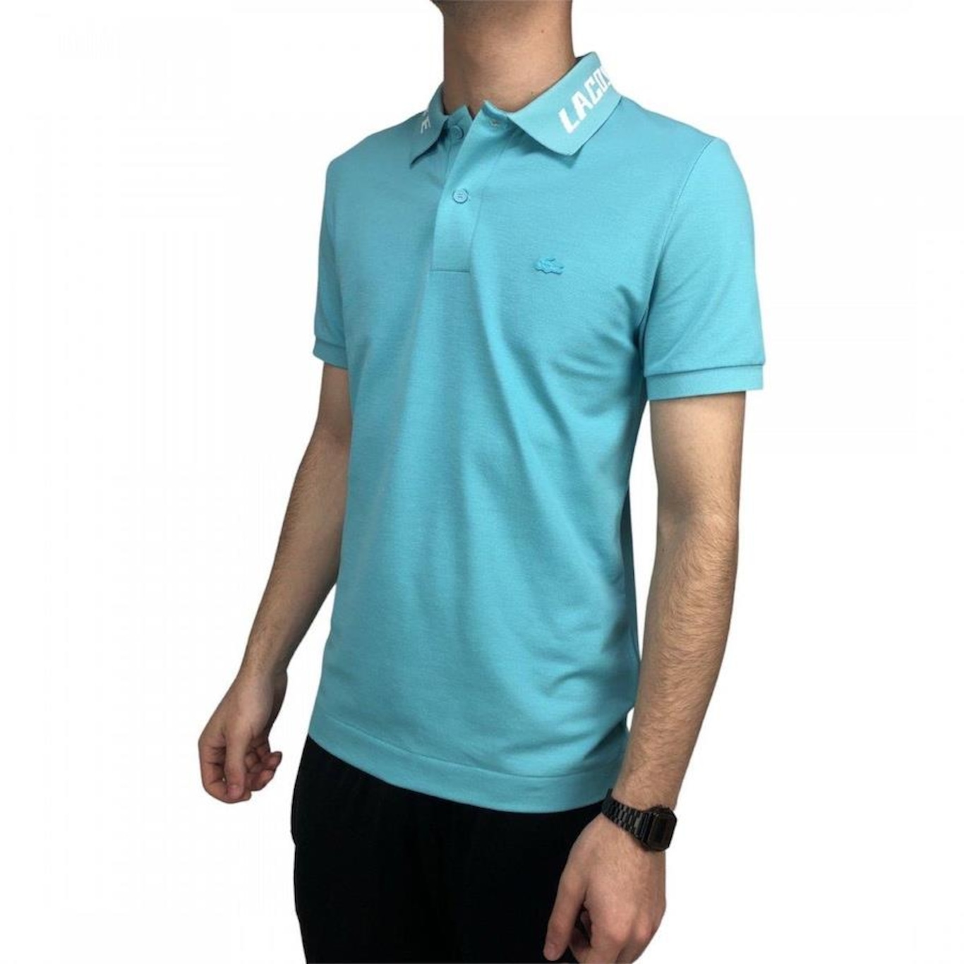 Camisa Polo Lacoste Gola - Masculina - Foto 3