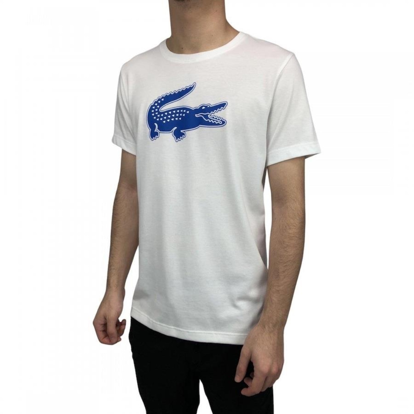 Camiseta Lacoste Crocodilo 3D - Masculina - Foto 3