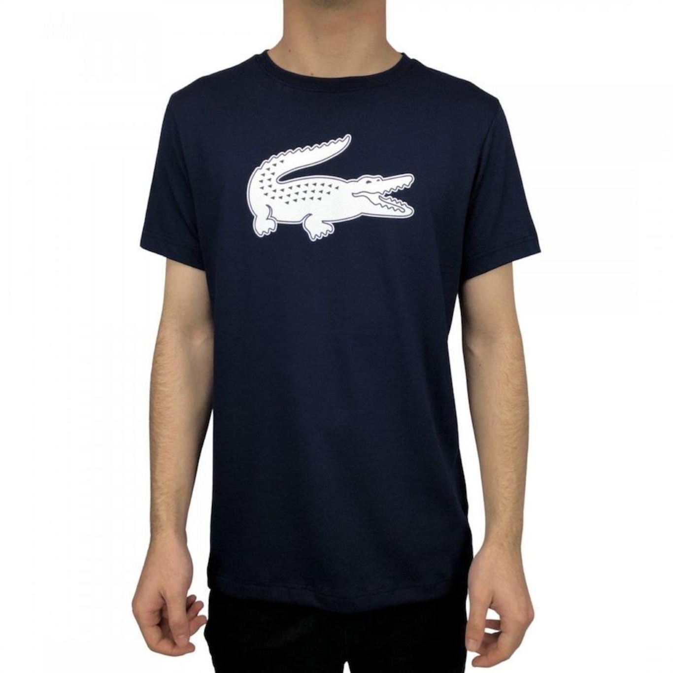 Camiseta Lacoste Crocodilo 3D - Masculina - Foto 2