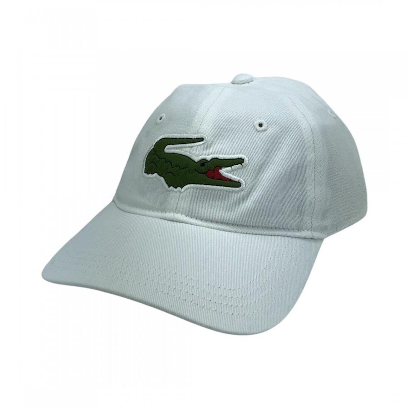 Boné Aba Curva Lacoste Crocodilo Grande - Strapback - Adulto - Foto 1